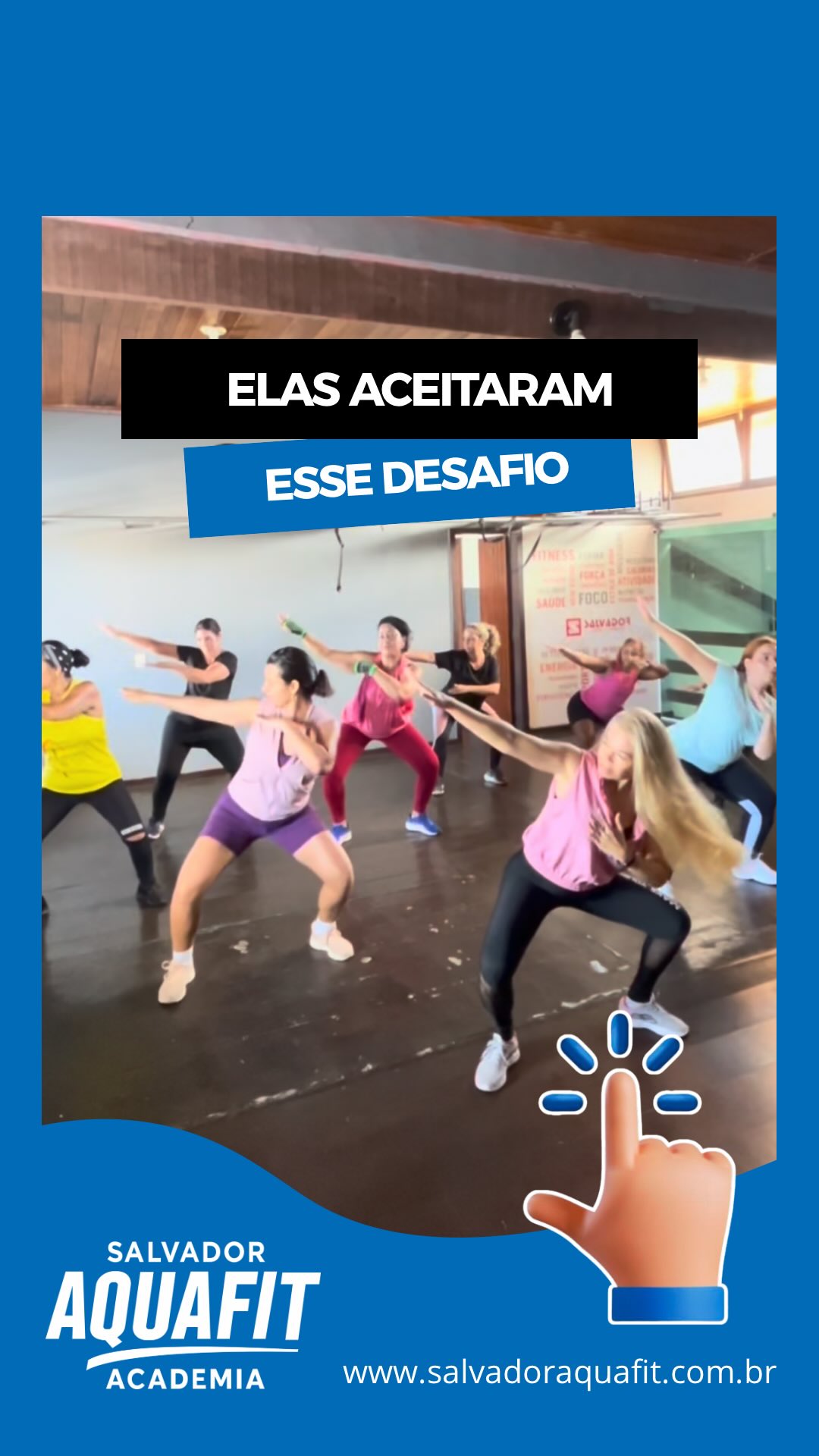 Nossas alunas da aula de Cross Training aceitaram o desafio final do professor @reniltoncordeiro … e entraram na trend do @ritbox e do @grupotriii do jeito que a gente gosta: com intensidade e energia lá em cima.
Porque aqui o treino vai além do físico.
Ele desafia, conecta e faz você querer voltar sempre.
E aí, você encararia esse desafio?
#salvadoraquafit #academia #crosstraining #vidasaudável #treinofuncional