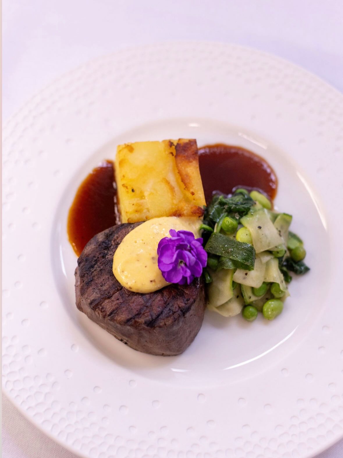 One of our most popular main courses ✨
- Tournedos of Yorkshire fillet of beef, served pink with a mustard Béarnaise. Dauphinois potatoes, wilted summer vegetables, and a rich dark beef jus.
A true showstopper for any wedding feast 🤍
What would you choose to eat on your big day? 🍽️
#catering #weddingdinner #maincourse #showstopper #tastyfood