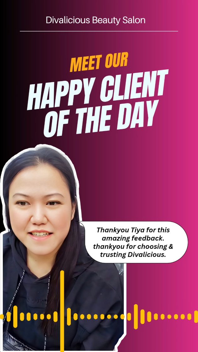 Nothing makes us happier than happy clients ๐โจ
Thank you Tiya for your lovely feedback and for trusting Divalicious Beauty Salon with your hair transformation ๐โโ๏ธ
Weโre so glad you loved your Protein Hair Treatment results โ your smile says it all ๐
Canโt wait to pamper you again soon ๐
.
.
.
#testimony #testimonial #clientreview #TestimonyTime #proteinhairtreatment