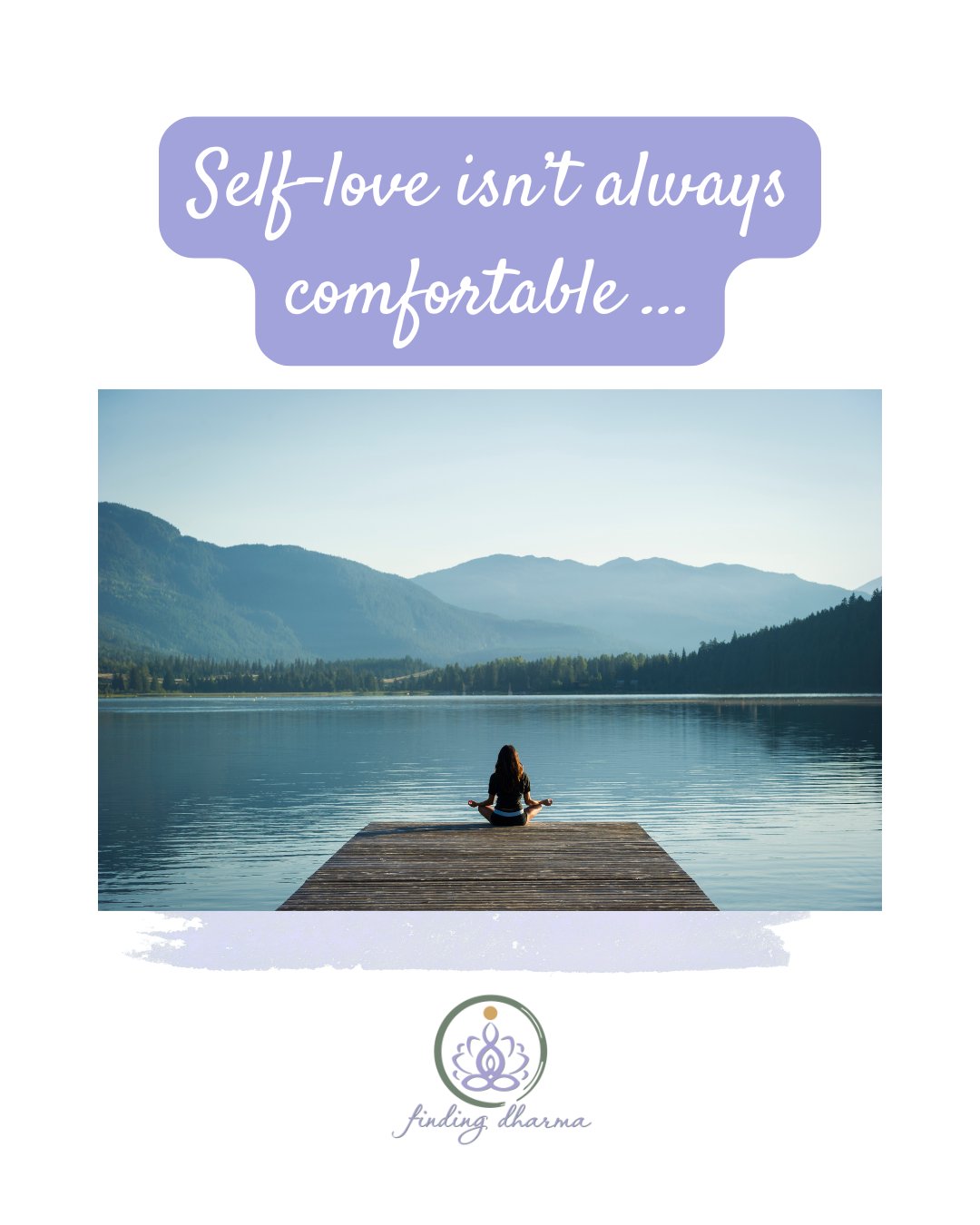 Self-love isn't always comfortable.
We don’t talk about this enough.
It’s not just the moments that feel soft or easy.�It’s being honest with yourself… even when that feels hard.
It’s noticing what you feel instead of pushing it away.�It’s recognizing what you need, even if you’re not sure how to meet it yet.
It’s choosing to stay present with yourself ... with awareness, with care.
That’s where something real begins.
#findingdharma #fallbackinlovewithyourself #selflovejourney