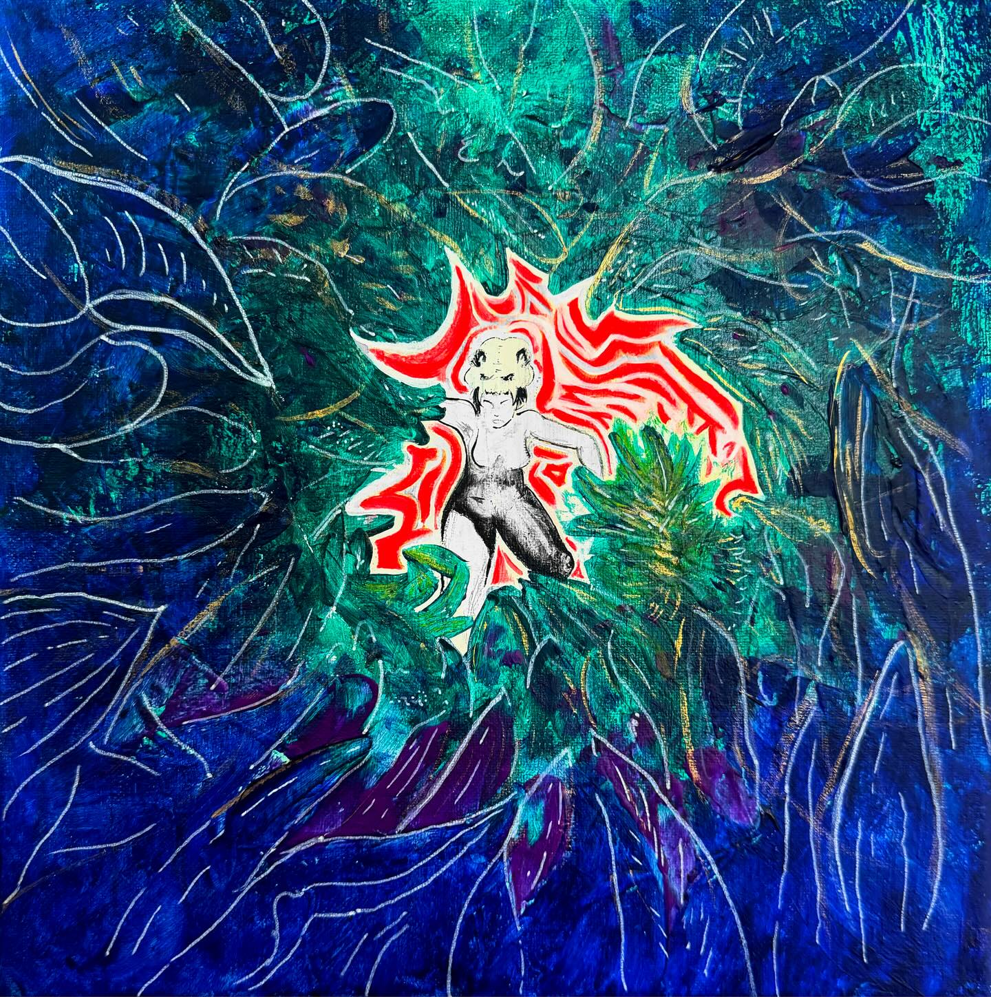 It’s been a minute since I’ve shown you all some new art. Sorry about that.
Here’s to more sharing 🍻
#jungle #workinprogress #newwork #skull #badasswoman