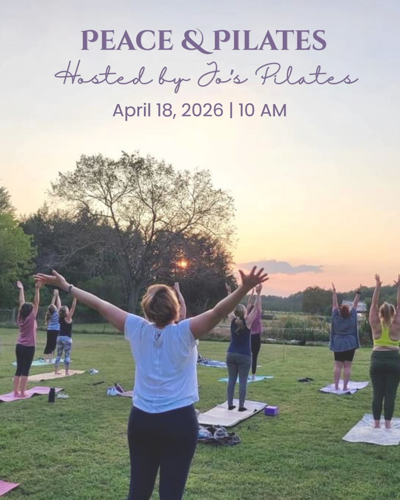 You know what you need? Some farm therapy! Come hang with us next Saturday @ 10am for some peace and Pilates at the farm. We’re hosting a FREE class led by Josephine, founder of Jo’s Pilates studio….coming soon to Lake Wylie.
Never tried Pilates before? This is your chance to see if it’s a good fit for you! AND get some sunshine on your face with a beautiful view of the farm.
There’s no cost but space is limited so we do require registration. Look for the Events link in bio to sign up!
#yorkcountysc #lakewyliesc #belmontnc #cloversc