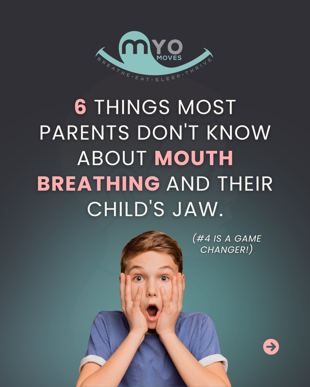 80% of mouth breathing children show signs of a narrow palate and most families don’t find out until an orthodontist brings it up years down the line. By then, the window to influence how the jaw grows is already closing.
Mouth breathing keeps the tongue low. Low tongue posture means the upper jaw doesn’t get the pressure it needs to develop wide. A narrow palate means a smaller airway, poorer sleep, and a harder road ahead for kids and for adults who never had it addressed.
The good news is that when you catch it early, there is so much you can do. Myofunctional therapy works on the function - the breathing habits, the tongue posture, the muscle patterns, so the structure has the best chance to develop the way it should.
💬 Comment YES AIRWAY and we’ll send you options to get started with Myo Moves!
#myofunctionaltherapy #airwayhealth #mouthbreathing #narrowpalate #childdevelopment