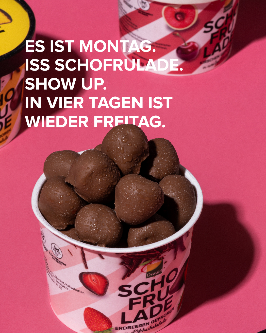 Montag trifft uns alle gleich hart. Aber in vier Tagen ist wieder Freitag und bis dahin: Schofrulade. 🍓
#schofrulade #snack #schokofrüchte