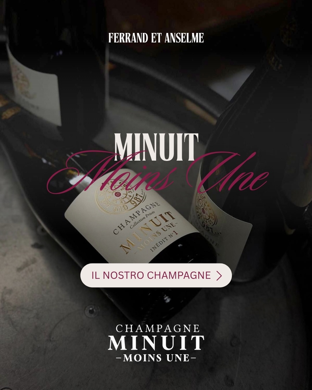 Minuit moins une.
Un momento irripetibile.
Ogni cuvée nasce una sola volta, guidata dal terroir, dal tempo, da chi la interpreta. Un’idea di Champagne che rifiuta la continuità, per celebrare ciò che accade una sola volta🥂