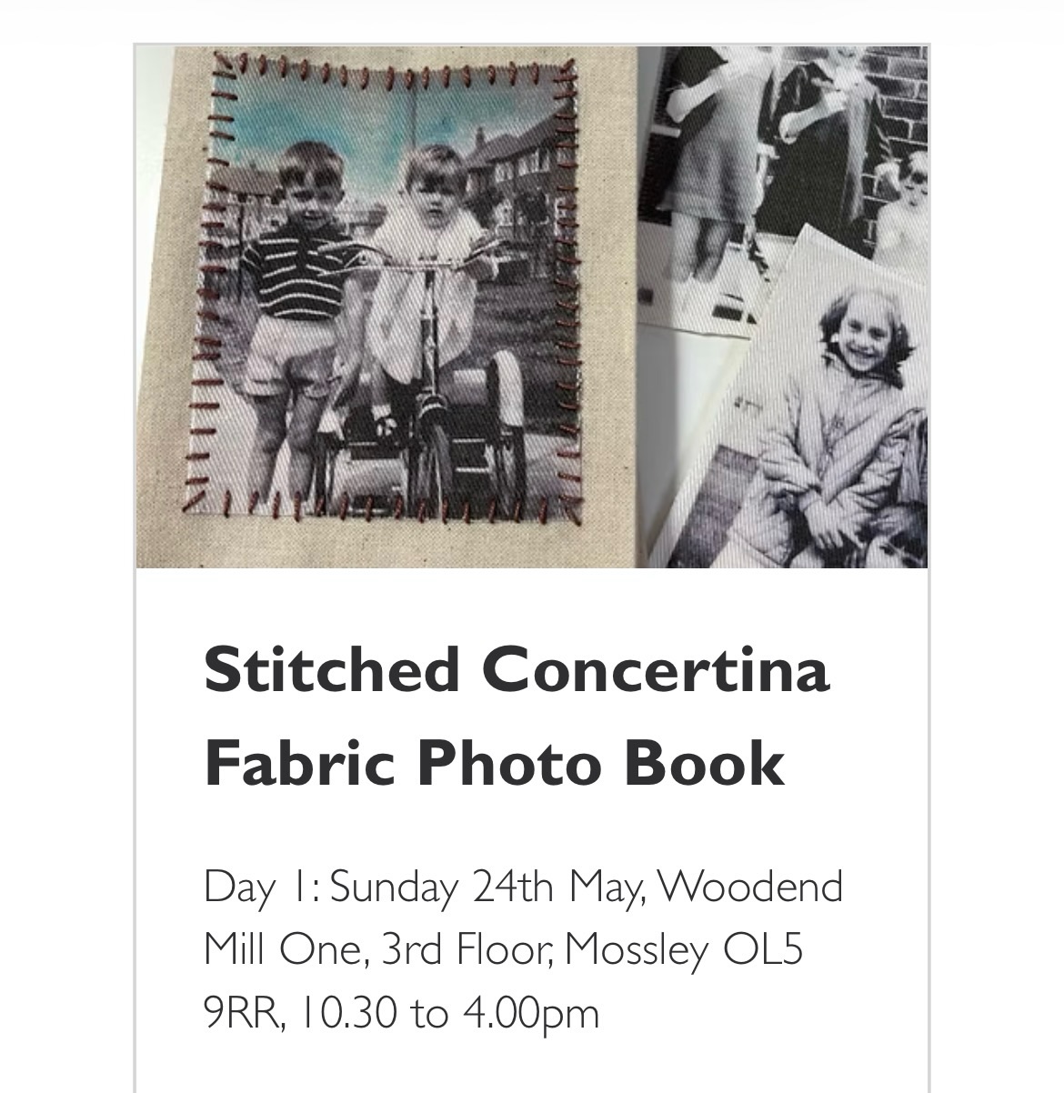 If you would like to work with your own photos and treasured memories, there is a variety of workshops that I'm teaching. Have a look at the website, or if you'd like me to bring a workshop to your group, please get in touch.
#autobiographicalart #handembroidery #embroideryworkshop