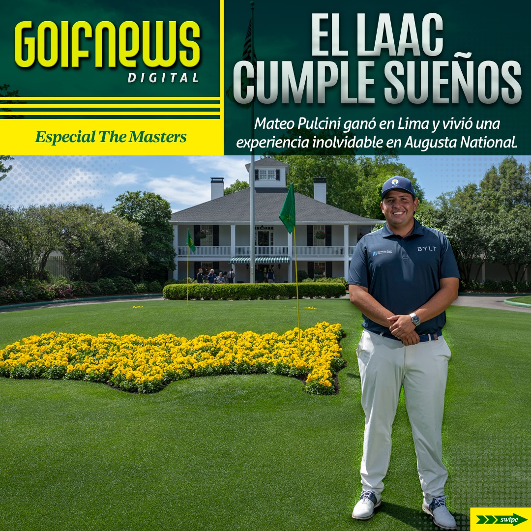 GolfNews Digital - The Masters 2026: Mateo Pulcini 🇦🇷 y su sueño cumplido en Augusta National. 🌺
El Masters volvió a ser el escenario donde los sueños toman forma. Y esta vez, el protagonista fue Mateo Pulcini 🇦🇷, quien llegó a Augusta tras su consagración en el Latin America Amateur Championship. 🏆
En una edición histórica, que vio escribir a Rory McIlroy otro capítulo grande en su carrera, el field contó con la presencia del campeón de 2009, Ángel Cabrera 🇦🇷, Nicolás Echavarría 🇨🇴 y Carlos Ortiz 🇲🇽.
Latinoamérica también celebró en grande con la consagración de María José Marín 🇨🇴 en el Augusta National Women’s Amateur, reafirmando el gran presente de la región en el golf mundial. 🌟
Más que resultados, fue una semana que confirma el impacto del LAAC como puerta de entrada al máximo nivel, acercando a los talentos de la región a escenarios que alguna vez parecían lejanos, gracias a sus Socios Fundadores: The Masters, The R&A y la USGA. 🌎
📸 Swipe para revivir otra semana inolvidable en Augusta.
#themasters #LAACgolf #GolfNewsDigital #MateoPulcini #MajoMarin #CarlosOrtiz #NicoEchavarria #AngelCabrera #RoryMcIlroy #AugustaNational