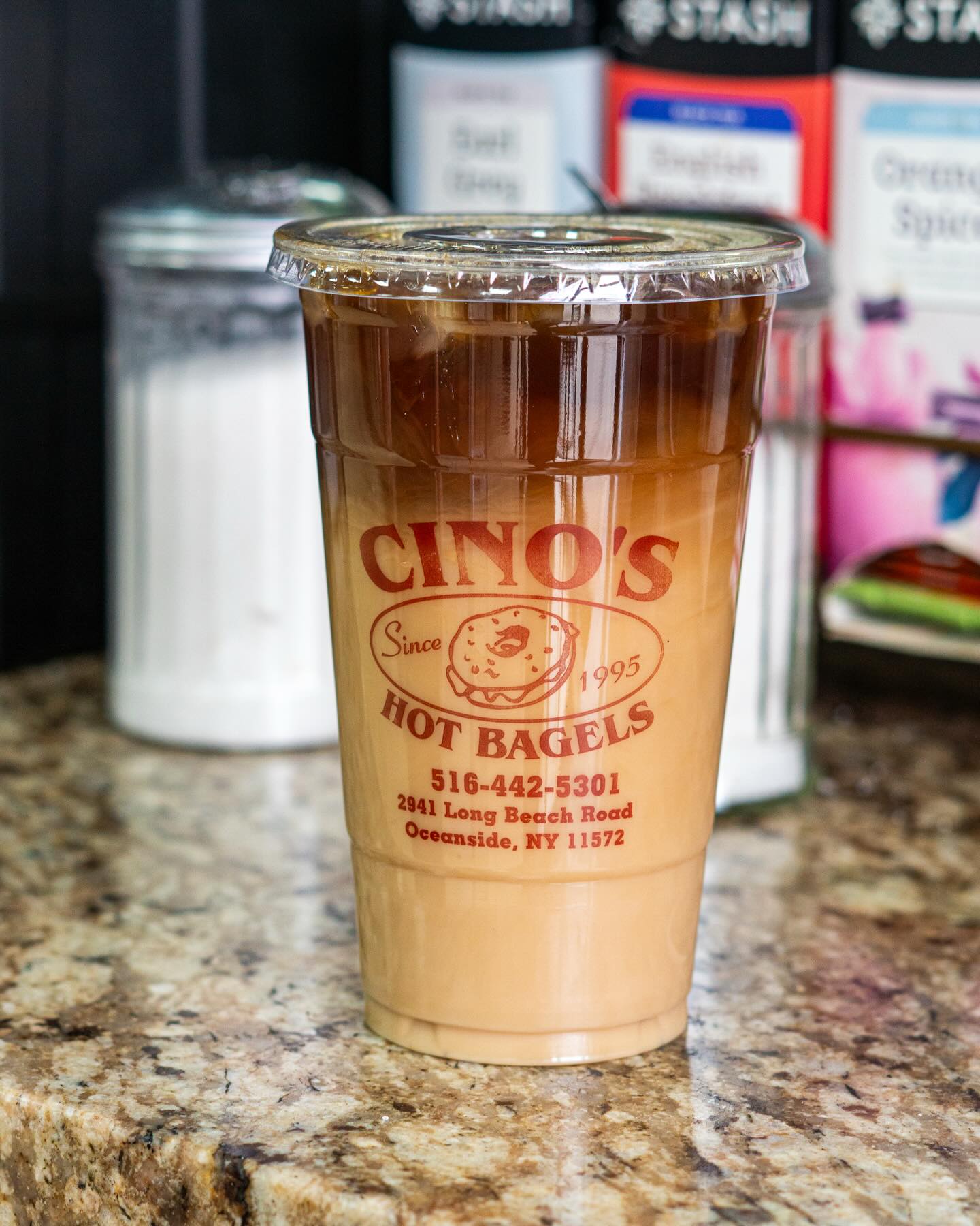 Start with iced coffee, figure the rest out later ☕✨Freshly brewed, always.
Come get yours at #CinosHotBagels
#icedcoffee #deli #longisland #oceansideny