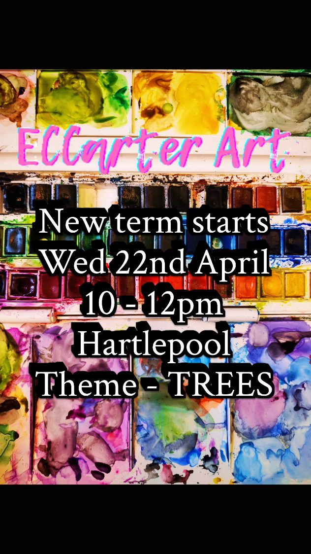 Creative Sketchbook Journey!
Come and create with us.
New term stops 22nd off of April
Block off three or five sessions this term
5 session block £90
3 session flexi £54
4 Scarborough St Hartlepool
These sessions are about freedom, creativity and no pressure.
I am there every step of the way to help you with the skills: watercolours, acrylics, shading - any of those things.
Tickets: link in bio
Love Emily