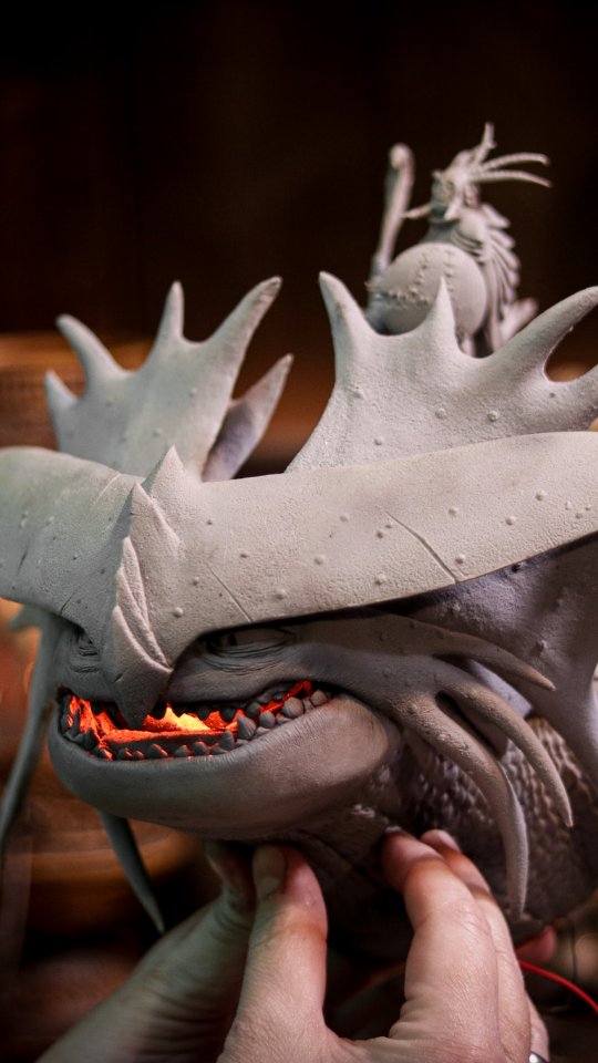 Excited to share part 1 of my sculpting journey for this piece created for Together From Afar: A How to Train Your Dragon Tribute Exhibition @gallerynucleus
Cloudjumper takes flight first, and Valka is coming next in part 2, so stay tuned.
The finished sculpture is currently on display at the gallery and available for purchase.
#sculpting #dragon #artexhibition #artshow #polymerclay