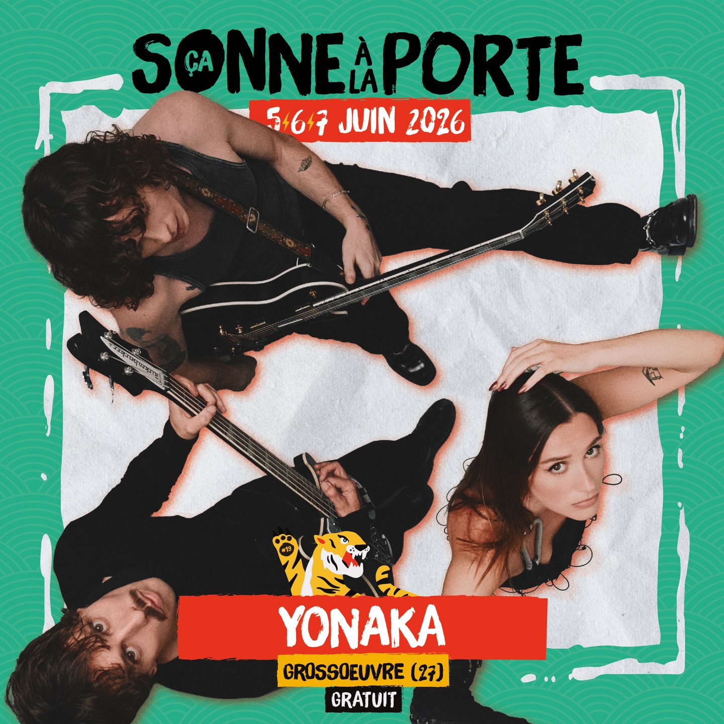⚡️💚 FOCUS on YONAKA💚⚡️
YONAKA est un trio rock originaire de Brighton, reconnu pour un son hybride qui mêle rock alternatif, garage rock et influences issues du hip hop. Le groupe se distingue rapidement grâce à son énergie brute et à la présence scénique magnétique de Theresa Jarvis, une chanteuse dont la puissance et l’intensité marquent chaque performance. Leur identité repose sur des riffs lourds, des mélodies sombres et un sens du dynamisme hérité autant du punk que de la pop alternative. Révélés par leurs premiers titres comme Run et par l’impact du morceau Creature qui atteint la première place du Kerrang Rock Chart en 2018, ils s’affirment comme l’une des formations les plus féroces de la scène rock britannique contemporaine. Sur scène, YONAKA offre des concerts intenses où puissance, tension et catharsis se mêlent, portés par une alchimie musicale percutante.
✨ NOUVEAUTÉ : le ⚡️ FESTIVAL CSALP 2026 - Les 20 ans !⚡️ passe à 3 JOURS ! ✨ Rdv les 5,6 & 7 juin 2026 à Grossoeuvre pour les 20 ans du festival GRATUIT !
Évreux Portes de Normandie ⚡️ Ville d’Evreux ⚡️ Département de l’Eure ⚡️ Mairie de Grossoeuvre
#normandie #rock #eure #evreuxnormandie #CSALP