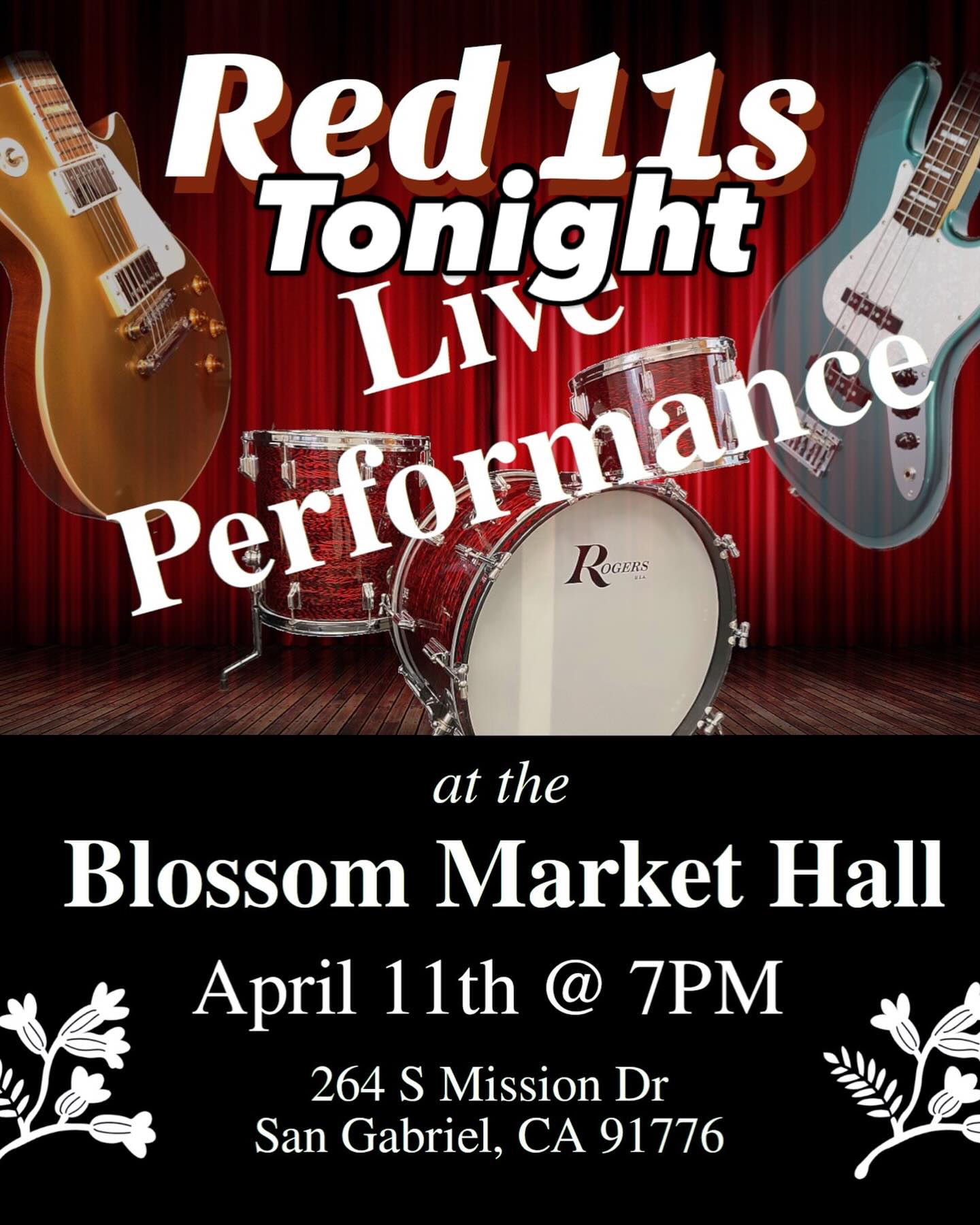 We haven’t played live in a while. Looking forward to rocking out. We have fun sets planned.