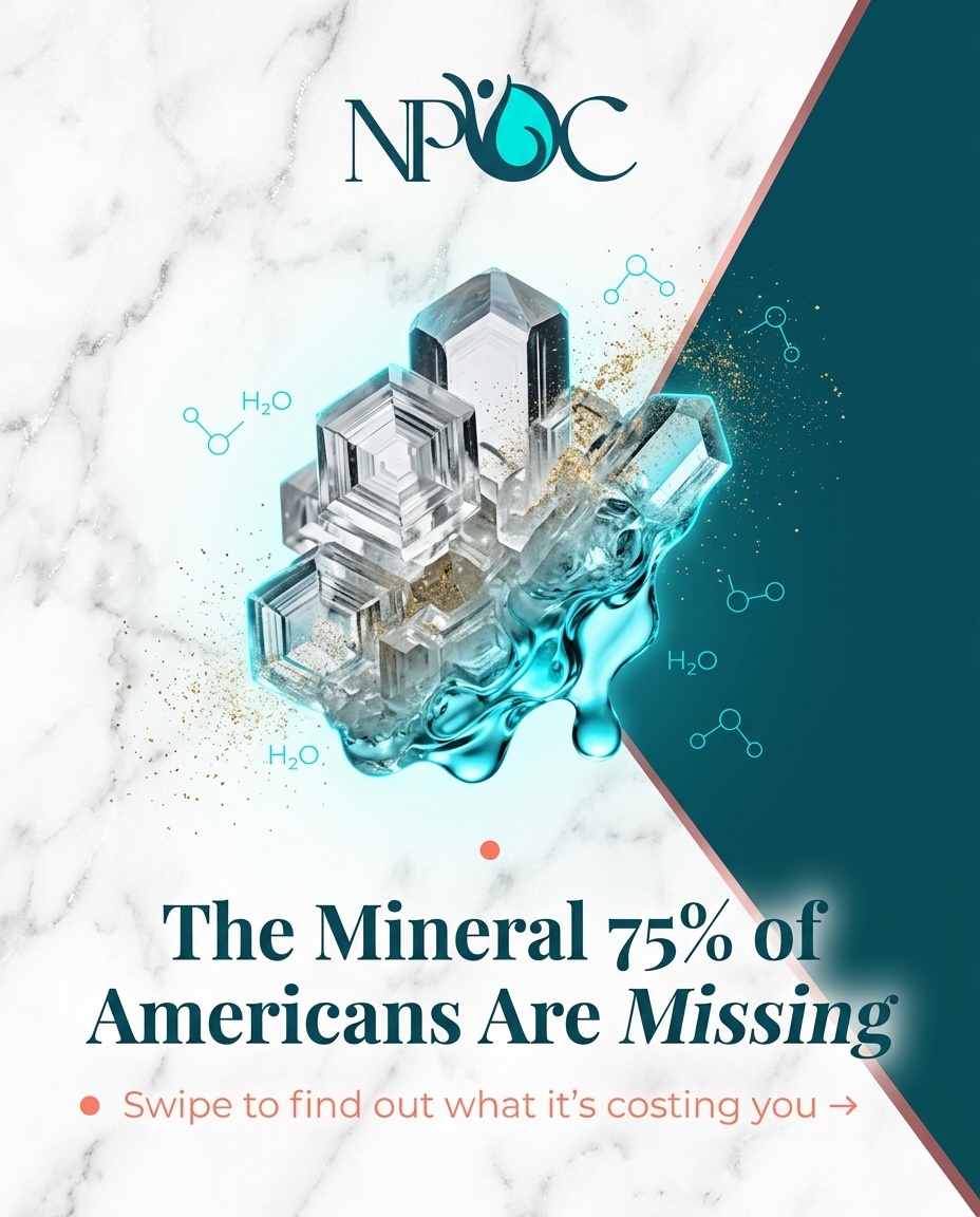 75% of Americans are magnesium deficient. It controls 300+ processes.Supplements barely scratch the surface. 💧 This content is for informational and educational purposes only and does not constitute medical advice. IV therapy, peptides, and other treatments are provided only after evaluation by a licensed medical professional.
Results may vary by individual.
#NPOCWellness #IVTherapy #VitaminInfusions #PremiumWellness #BaltimoreSpa
#MarylandWellness #WellnessJourney #FeelYourBest #StressAwarenessMonth