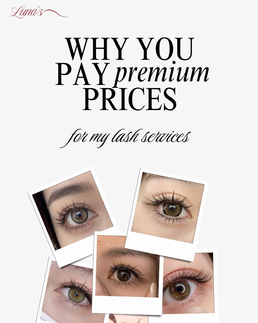 If you’ve ever wondered why my lash prices aren’t the cheapest — this is why. 🤍
You’re not just paying for “lashes.”
You’re paying for:
• a fully customized set designed for your eye shape + natural lashes
• healthy lash application that doesn’t chase fullness at the cost of damage
• correct techniques like proper cleansing, isolation, mapping, and weight matching
• experience — not someone still figuring it out on your eyes
• education — I stay updated so your lashes wear better long term
• hygiene + safety — clean tools, fresh disposables, professional systems
• premium products — because shortcuts always show up later
Cheap lashes can look okay for a day.
But premium lash work is about how they wear, how they feel, and how your natural lashes still look months from now. 👀✨
So no — premium lashes aren’t for everyone.
They’re for the girls who care about:
long-term lash health
customized styling
better retention
and a result that actually suits their face
If that sounds like you, DM “LASH” to book in Richmond Hill. 📩
#RichmondHillLashes #RichmondHillBeauty #UVLashes #UVLashExtensions #LashExtensionsRichmondHill