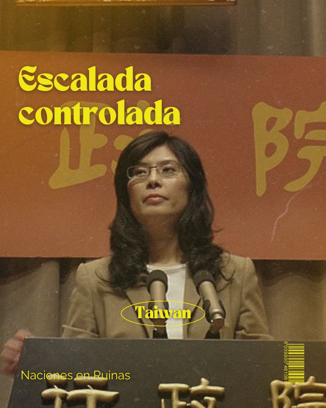 🇹🇼| Una lectura de @nacionesenruinas sobre la reunión del 10 de abril en Pekín entre Xi Jinping y Cheng li wun y la reformulación de la política exterior china.
✍🏻| Escrito por José Manuel Jiménez Vidal, estudiante del Grado en RRII por la URJC y copresidente de @nacionesenruinas.
#china #taiwan #pekin #beijing #taipei