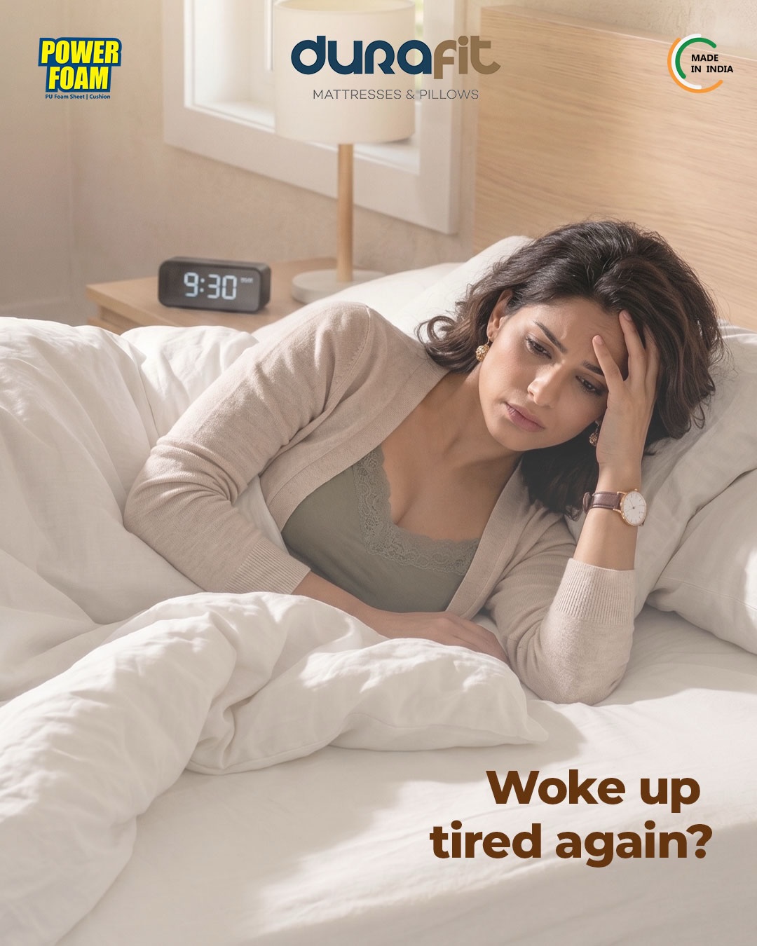 Waking up tired… struggling all day… and still not able to sleep at night? 😴
It’s not your routine. It’s your mattress.
Upgrade your sleep, feel the difference every day.
Change your mattress. Change your life. 🛏️✨
#Durafit #BetterSleep #SleepWellLiveWell #MattressUpgrade #GoodSleep
(HealthySleep SleepMatters NoMoreTired ComfortFirst DeepSleep SleepBetter BedroomComfort MadeInIndia PowerFoam RestAndRecharge)