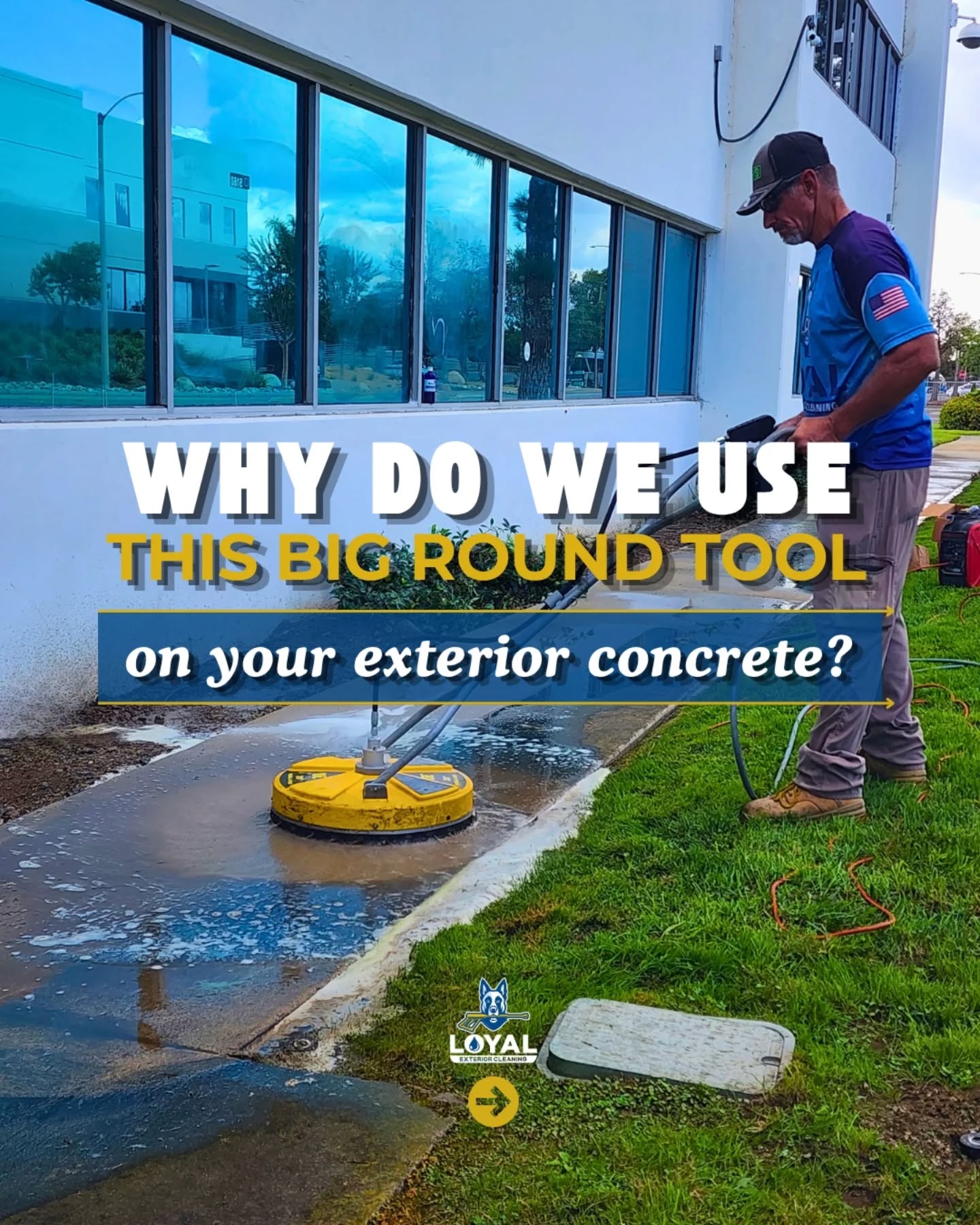 Which area of your home or business needs this most right now? 🙋♂️
Driveway? Walkway? Patio? Sidewalk?
Drop your answer in the comments 👇 and request your FREE ESTIMATE today!
☎️ FREE ESTIMATE | Call us: 714-831-7146
🌐 Check the areas we serve via ➡️ link in bio 🔗
✅ Professional • Insured • Safety-Certified
✅ 5-Year Roof Washing Warranty
💧
💧
💧
#loyalexteriorcleaning #pressurewashing #housewashing #windowcleaning #roofcleaning