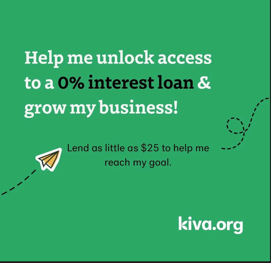 🟢🟢🟢🟢🟢🟢🟢🟢🟢🟢🟢🟢🟢
✨We are half way there with 7 days left to go!! ✨
We are asking everyone we know and work with about our private phase on Kiva loan. We have 7 days left and need 15 more people to lend us $25 that will get repaid.
This loan is for us to buy our LED Marquee.
Could you help and share if you can to people in the community.
Join me in reaching my goal on Kiva with only 15 lenders left to go! Your support can help me grow my business and achieve my dreams. https://www.kiva.org/invitedby/gerardo4561/for/3153946?utm_source=social_share_link&utm_medium=referral&utm_campaign=social_share_bp_pfp_eml6055575&utm_content=gerardo4561
#destin0balloons #nwasmallbusiness #growth #balloonshop kivanwa