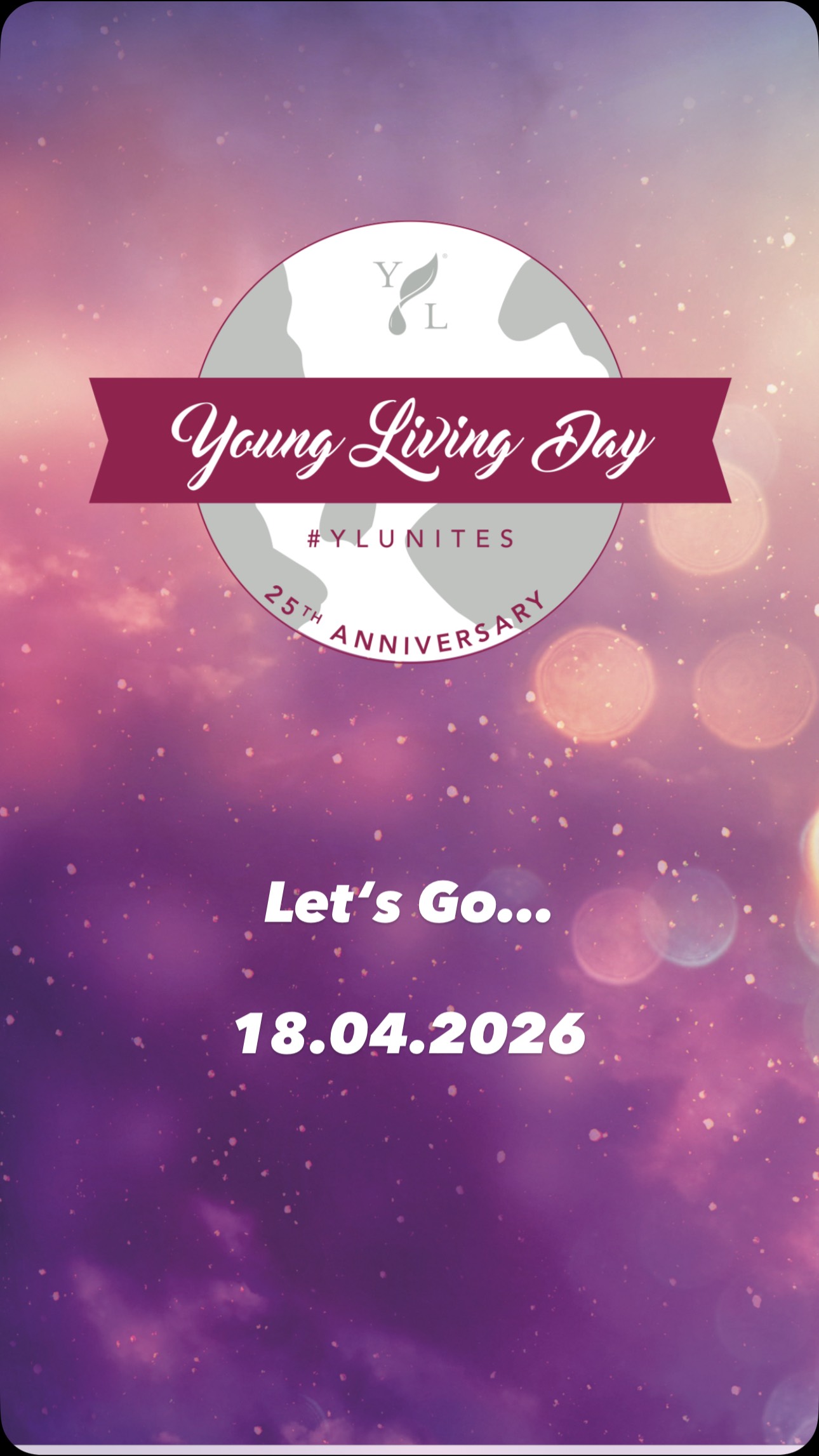 Let‘s Go… ihr findet mich auf meinem ersten eigenen Young Living Day Event am 18.04.2026 in Steyr zusammen mit @alexkleinwaechter auf LLR - LebeLieberRichtig -> ich halt euch auf dem Laufenden… #youngliving #younglivingday #purpleflow