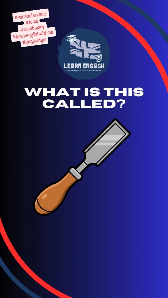 Try today's #vocabularyquiz on #tools Do you know the names of these tools? #learnenglish #vocabulary #learnenglish