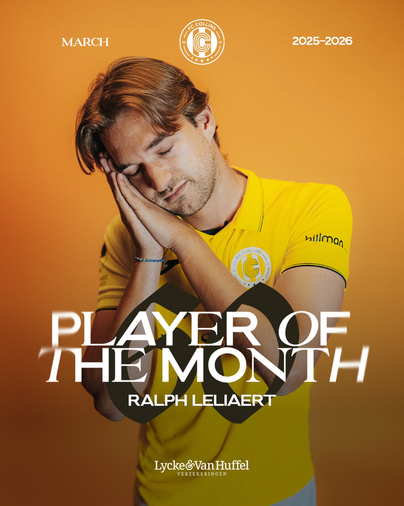 Player of the Month: @ralphleliaert ๐ฎโ๐จ
In een spannende maand maart liet Ralph zijn killerinstinct in de zestien spreken.
Met 4 goals en 1 assist was hij cruciaal in onze March Madness, waarin we 12 op 12 pakten en het kampioenschap binnenhaalden. ๐๐
#potm #team #march #collins #knokke