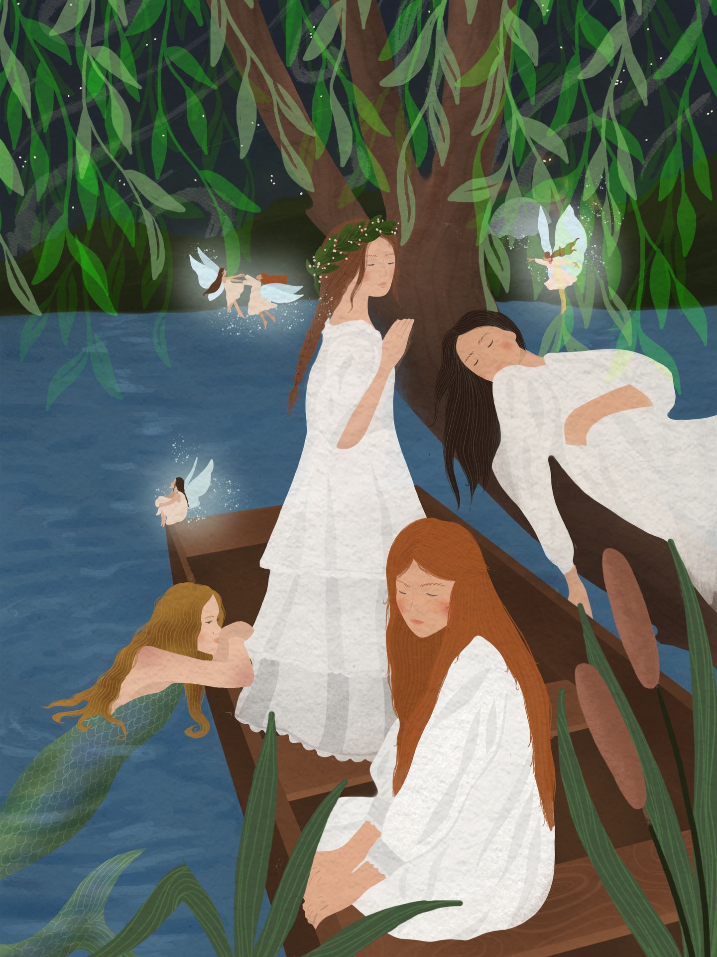 A few whimsical moments from this week 🌷🍃🧺
.
.
.
.
.
.
#illustrator #flowerlover #whimsicalart #gardenartist