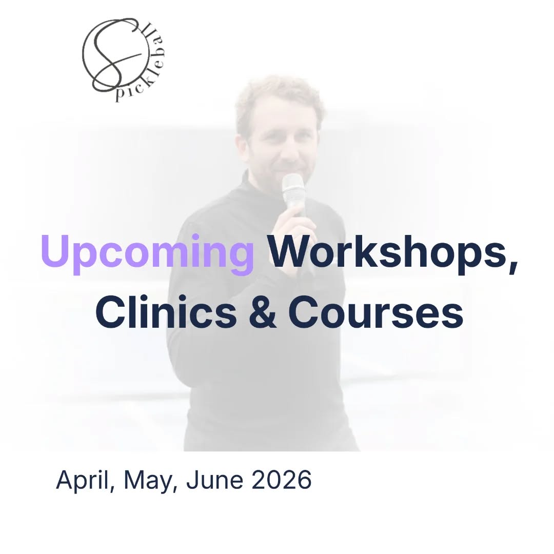 The next few months are filling up with workshops, clinics and courses — and I’m really happy about that.
From beginner and community formats to clinics on game-winning strategies, pressure in pickleball, and coach education, there’s a lot coming up in April, May and June.
What I enjoy most about these formats is the mix:
helping people enter the game, helping players understand it better, and especially helping coaches teach it with more clarity and purpose.
Different settings, different target groups — but always the same goal:
to make pickleball more understandable, more teachable, and better structured.
Looking forward to all of it.
#pickleball #cochthecoach #pickleballtraining #pickleballcoaching