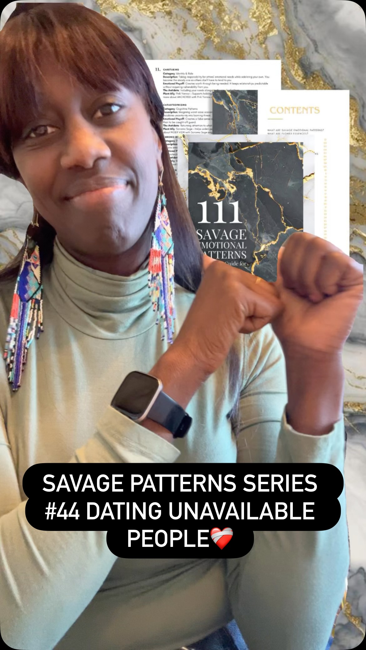 Dating unavailable people is staying connected to someone who can’t fully show up.
It can look like inconsistency, mixed signals, or avoiding commitment.
The connection can feel strong.
But your needs aren’t being met.
For many people, this pattern is familiar.
It can also feel safer than a relationship where you’re fully seen.
Where do you notice yourself staying in something that isn’t available?
#evolutionarts
#emotionalpatterns
#111savageemotionalpatterns
#datingpatterns
#selfawareness