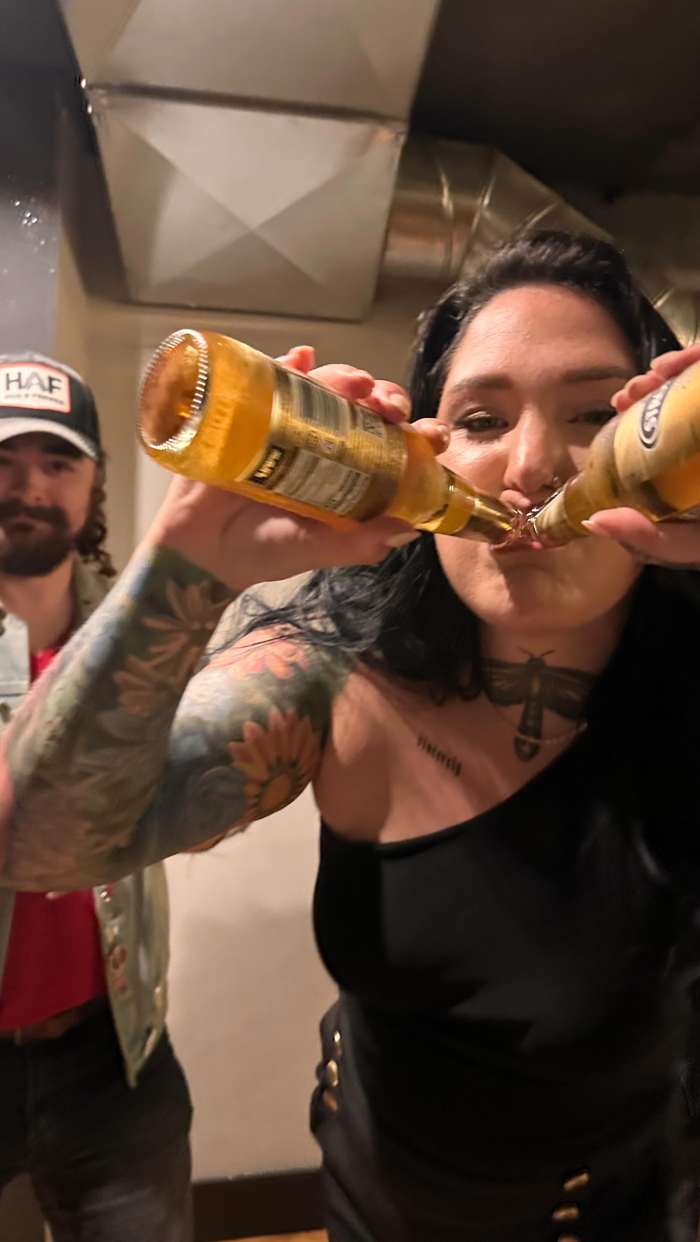 We call ourselves “Diesel & Holy Water”
I’ll let you decide which is which⛽️➕✝️💦 😂🤘🏼🍻
Always a pleasure to sing with my talented friend @alliecolleenmusic 🎸🎤
Had a blast playing the 1st annual “Belleville Songwriter Festival” with our friends @musicbylockwood @meganbarkermusic @mirandaburymusic & more
Picked up a few new vinyls for my collection @macdavisofficial & got to have lunch w/ @kmdid21 ‘s
93 year old “Grammy O” on our way out of town.
#artist #travel #singer #countrymusic #friends