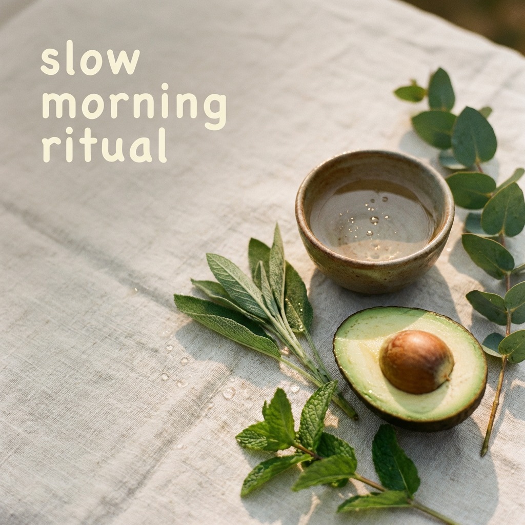 Embracing a slow morning ritual is more than just a routine—it’s a purposeful moment to reconnect with yourself. 🌿 Let the soft light and fresh botanicals ground you as you prepare for the day ahead. How are you nourishing your glow this morning? Tell us below. ✨
#slowliving #cleanbeauty #morningritual #selfcare #botanicalskincare