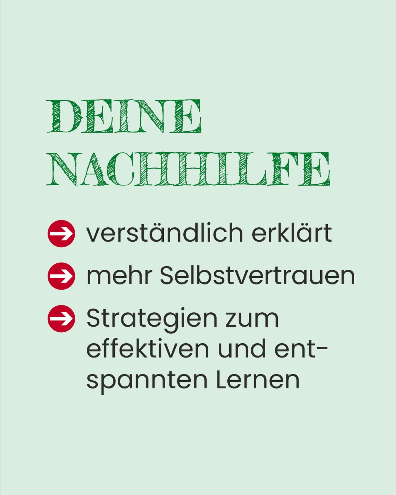 Lernen muss nicht schwer sein โ
sei neugierig, sei mutig, sei voller LERNSPASS ๐ก
#NachhilfeBeiLernspass #Lernmotivation #Schulerfolg #Nachhilfe #Selbstvertrauen