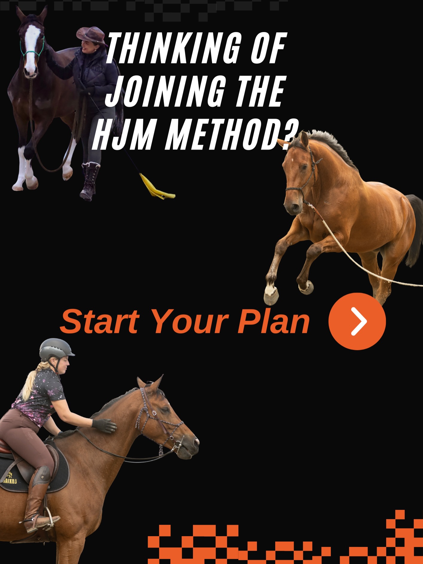 Do you feel connected to the philosophy behind the HJM Method? 🐎
A method built on understanding the horse, developing them step by step, and allowing them to grow with confidence.
Want to be part of the HJM Method family?
👉🏻 Send us a DM and tell us about you and your horse. We’d love to hear your story.
#horsemanship #hjmethod #horsemanshipjumping #horsemanshiptraining #horsemanshipacademy
