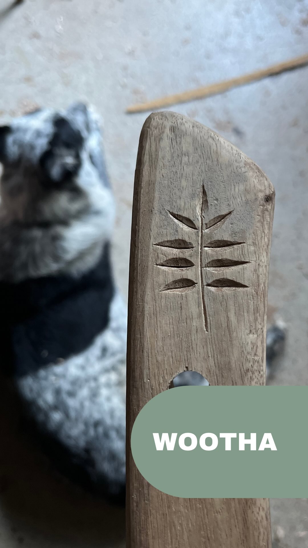 Trying something outside my comfort zone on this chair arm. Wood carving is not my strong point, I’ve had next to no experience, especially when it comes to relief carving (is that even what you call this?). I wanted to do something special for the “Wootha rocker” to I’ve hidden this little carving of native red cedar leaves on the under side of the hand hold so you can feel it underneath your fingers as you wrap your hand around.
I first saw this detail on a rocking chair at @handmademattersstudio where Jon had carved a paw print under the arm and the surprise gave me a jolly little giggle.
I’ll be entering this chair into Barung Landcare’s @woothaprize as part of the @montvilletimbertrail More progress to come 🪑
#chairmaking #woodcarving #woothaprize #woodworking #furnituredesign