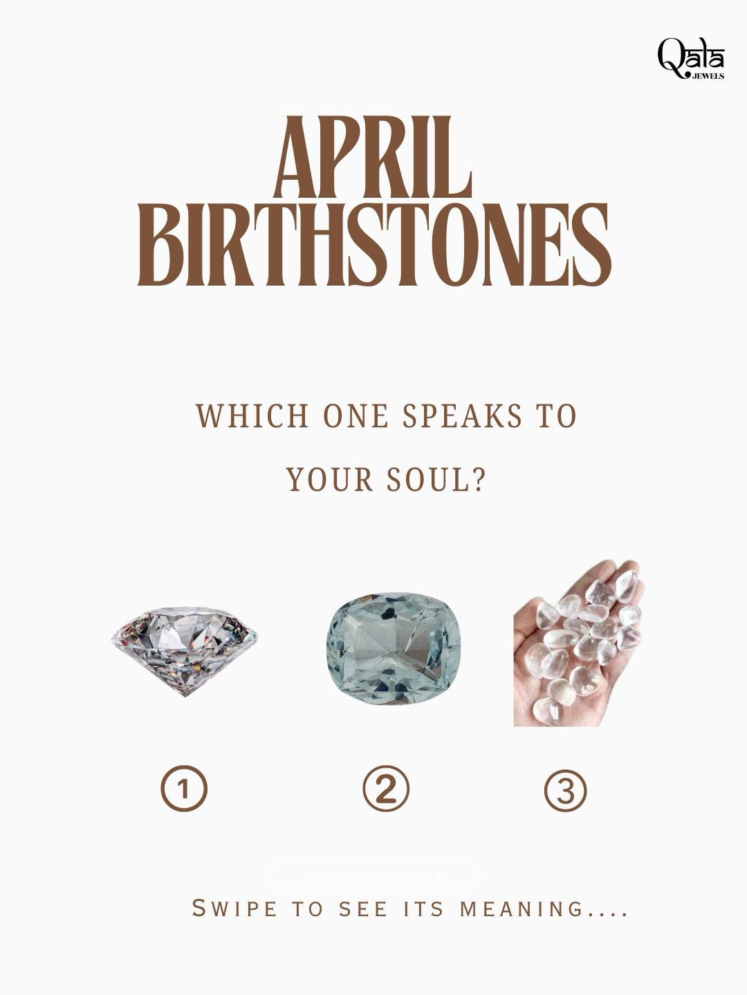 Calling out all April people!!✨✨
Go shop your birthstone at;
www.qalajewels.com
#aprilbirthstone #jewellery #birthstone #gemstones #explorepage