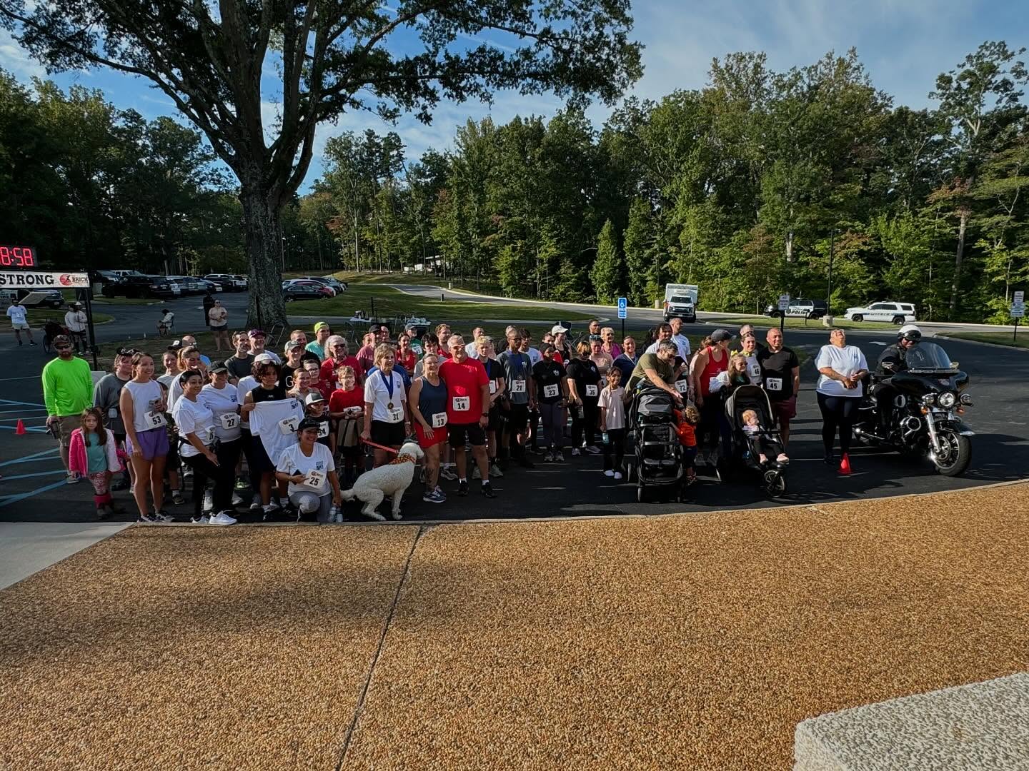 This morning we participated in the Danville Police Department’s 5K with the 5-0 race! It was such a great time!