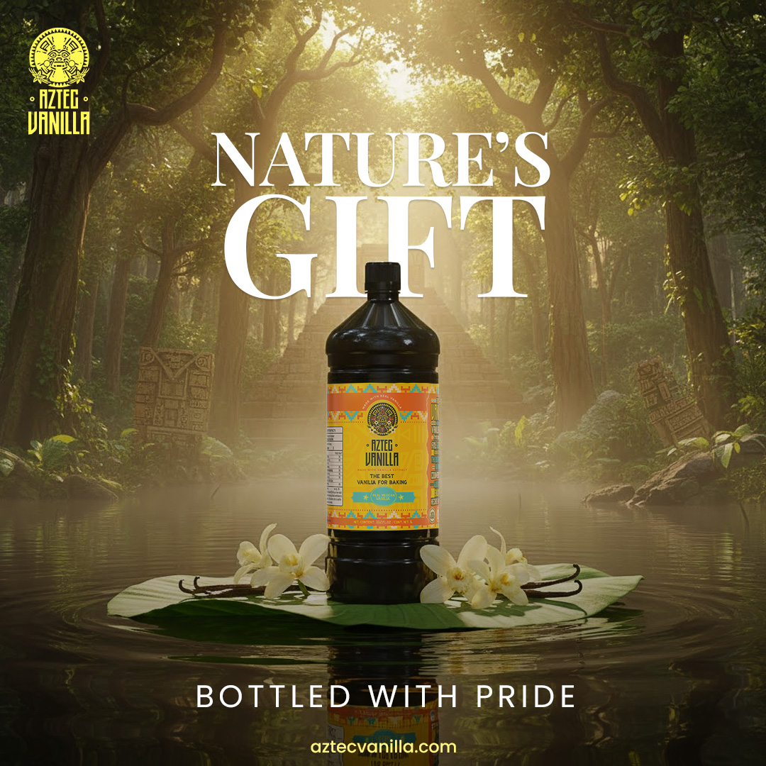 🌿 Nature’s gift, bottled with pride.
🍮 Try it in flan, arroz con leche, and custards.
🛒 Shop at aztecvanilla.com
#VanillaExtract #MexicanVanilla #Dessert #Flan #ArrozConLeche #Custard #HomeBaking #RecipeInspo #Foodstagram #KitchenStaples #ShopSmall #AztecVanilla