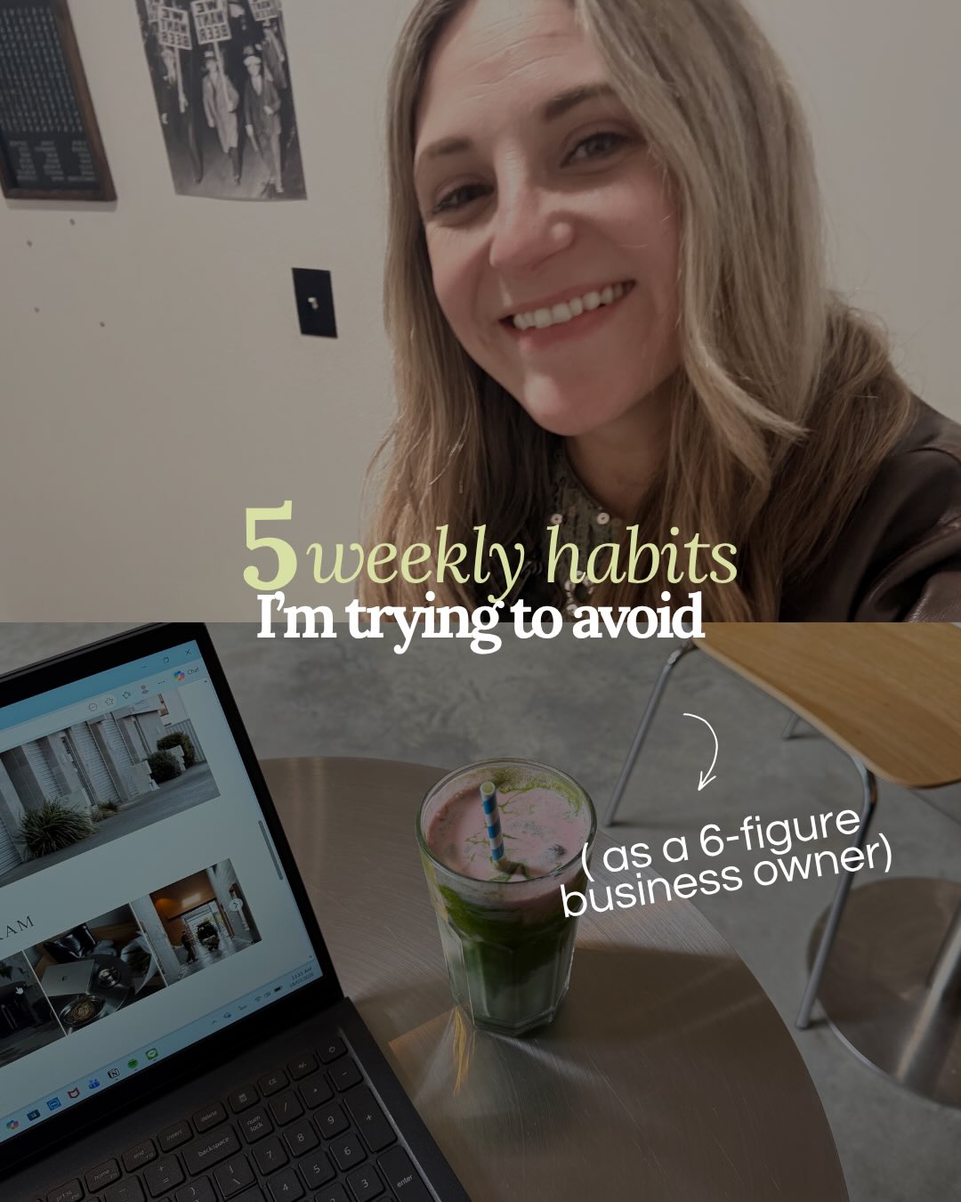 You know the quote, “People do not decide their futures. They decide their habits, and their habits decide their futures.” 😮💨
The journey of entrepreneurship is the most sanctifying one you’ll ever go on, iykyk.
In every season of my business, when I know it’s time to level up, the first thing I do is look at my daily habits. What am I not doing? What do I need to eliminate?
Your life is shaped in the day-to-day, let’s make it count. 🫶🏼
What’s one habit you’ve been trying to shift lately?
#weeklyhabits #intentionalliving #businessownerlife #ceoenergy #habitsforgrowth 🫶🏼