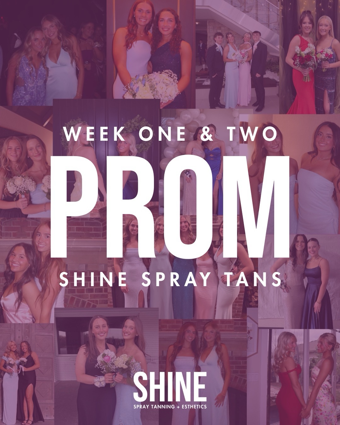 PROM SEASON IS HERE 💜👏
Week one & two of prom and you all absolutely showed up 😍 the dresses, the confidence, the GLOW… we’re obsessed!
This is your reminder that the right tan doesn’t just complete the look… it changes how you feel walking into your night.
Still have prom coming up? Let’s get you glowing! Book your shine spray tan through the link in our bio or call either shine studio — spots are filling FAST. 🤗
#shinespraytanning #omahaspraytans #omahaesthetics #omahaprom #promspraytans