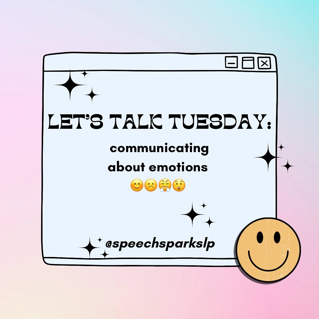 Topic Tuesday: Let’s Talk emotions! It’s a biggie for our little ones to be able to communicate how they feel! Stay tuned later this week for some of my favorite resources when discussing feelings with little ones!
#slp #speechie #slplife #speechpathology #pediatricspeechtherapy #ashaigers #slpeeps #speechspark #slpsofinstagram #speechtherapy #slps #speechtherapyideas
#speechie #slplife #autism #speechdelay #languagedelay #apraxia #stl #atl #stlouis #parenttips #playtolearn #playtherapy #cas #apraxiaofspeech #speechsparkslp #stlslp #pediatricslp #atlslp #teletherapy #articulation