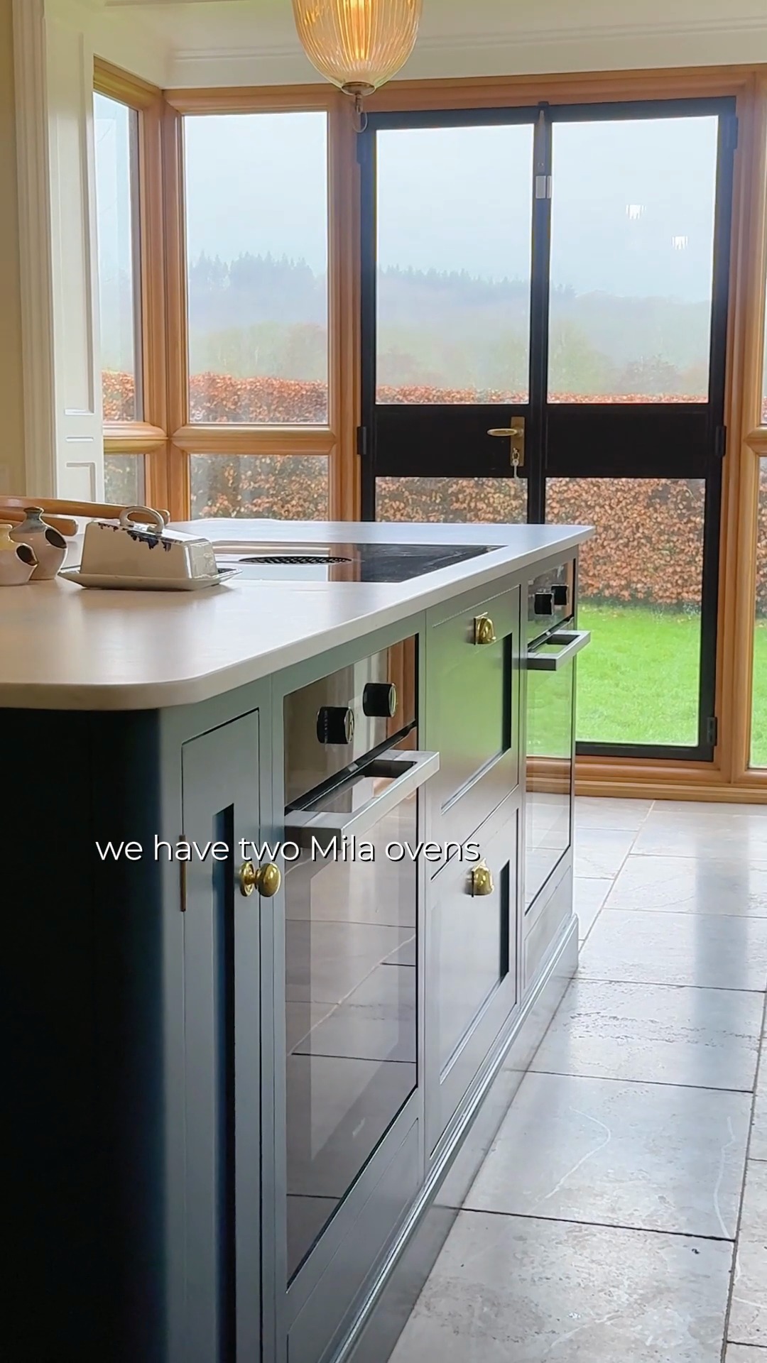 The aim of a traditional kitchen is to feel more like furniture than a kitchen. Our Mountfield project beautifully reflects this approach and its a true expression of design as art. With soft curved lines, light cabinetry and a subtle pop of blue, the space feels calm and inviting. #BespokeDesign #KitchenInspo #InteriorDesign #ModernLiving