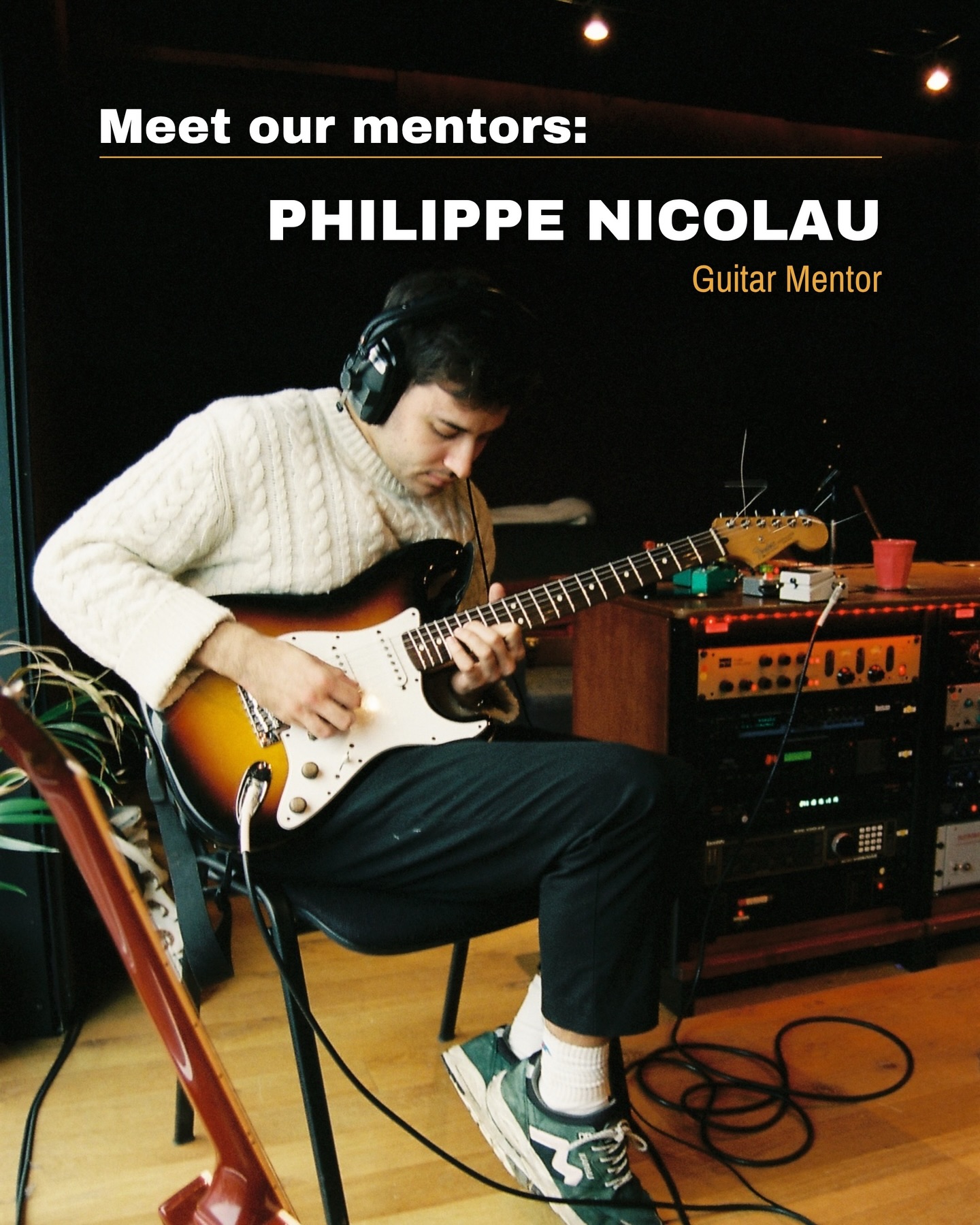 Next up: Meet Philippe! šø
From classical to metal⦠Philās got range, and a real soft spot for teaching. ā¤ļø
One of the kindest faces at Tritone (and a favorite with the kids too).
Show him some love in the comments šš¼