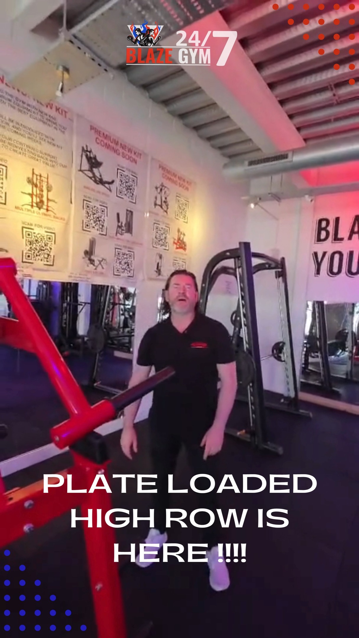 NEW HIGH ROW - Again Panatta dropped an intro/demo video for this one… check it out and see how to get the most out of every set 👀
Designed to hit your upper back properly targeting the lats, rear delts, and mid-back for that thick, wide look. Smooth movement, constant tension, and no more wasted reps! 👊