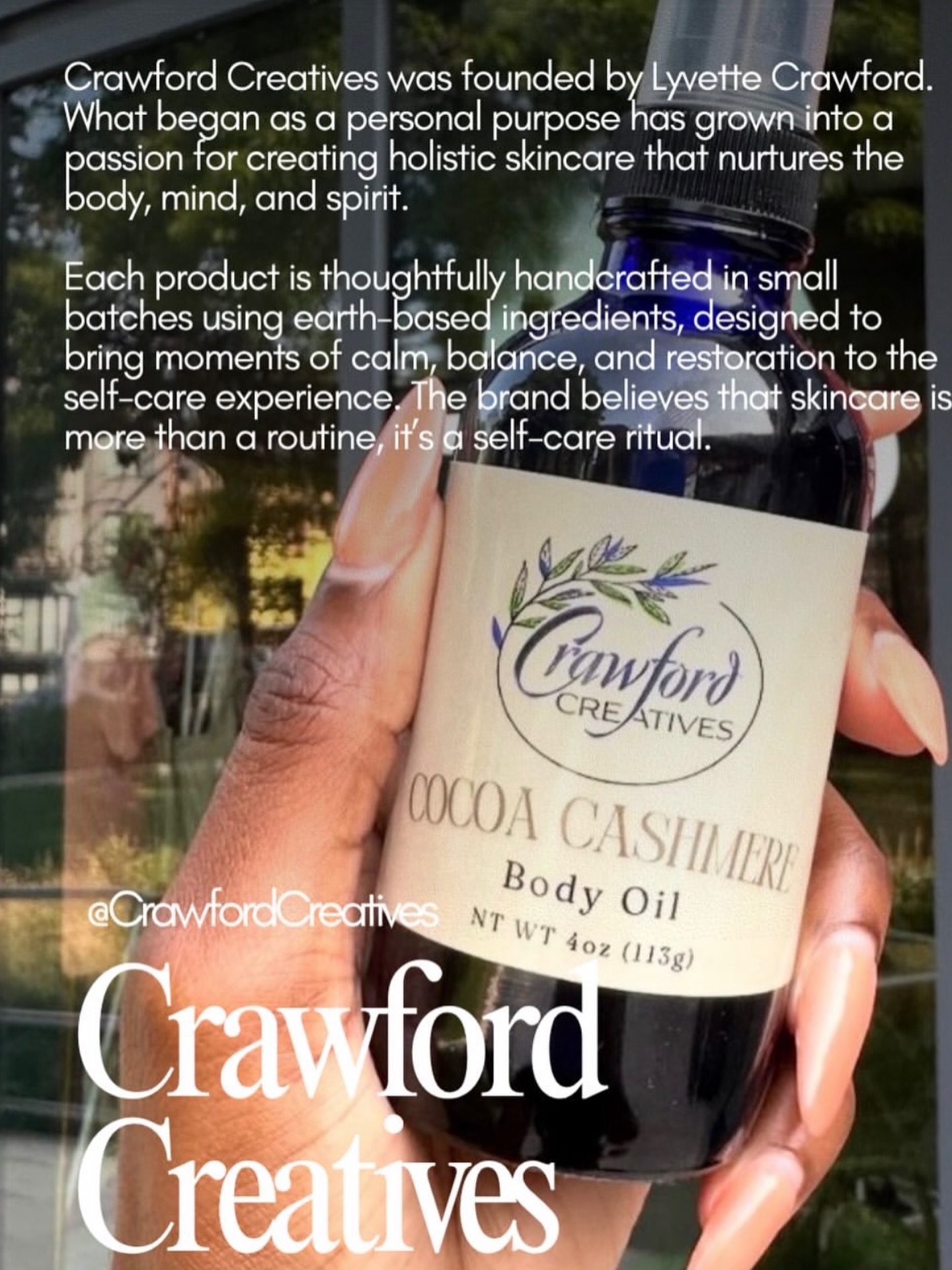 Tomorrow,find me at Creative Grounds DC.
Come shop Crawford Creatives in person, including our in-store collection and a small selection of online exclusives I’ll have with me for the day. ✨
If you’ve been wanting to experience the feel and scents up close, this is the perfect time. Stop by and say hello💙
📍Creative Grounds
Friday 10am- 5pm