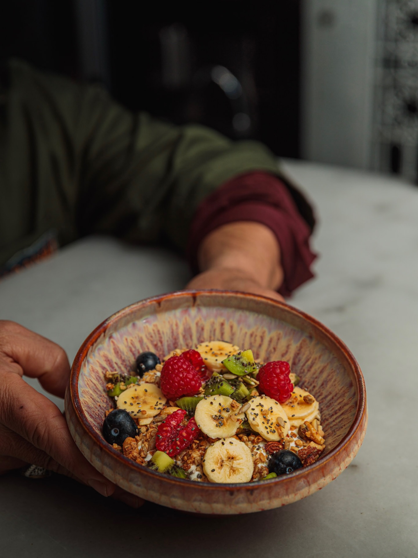 Golden mornings start with something fresh
Our granola bowl is the perfect balance of crunchy, creamy, and naturally sweet, just what your brunch deserve
No Dress Code - Come as you are!
𝚁𝚎𝚜𝚎𝚛𝚟𝚊𝚝𝚒𝚘𝚗𝚜 𝚛𝚎𝚚𝚞𝚒𝚛𝚎𝚍
𝙻𝚒𝚗𝚔 𝚒𝚗 𝚘𝚞𝚛 𝙱𝚒𝚘
☎ 𝟶𝟼 𝟼𝟺𝟺 𝟼𝟺𝟺 𝟻𝟶 - 𝙳𝙼 𝙸𝙽𝚂𝚃𝙰
𝙾𝚙𝚎𝚗 𝙳𝚊𝚒𝚕𝚢 𝟷𝟷𝙰𝙼 - 𝟸𝙰𝙼
𝙴𝚗𝚓𝚘𝚢 𝚈𝚘𝚞𝚛𝚜𝚎𝚕𝚏!
#KabanaRooftop
#SS2026
#kabanamoments
#marrakech
#morocco