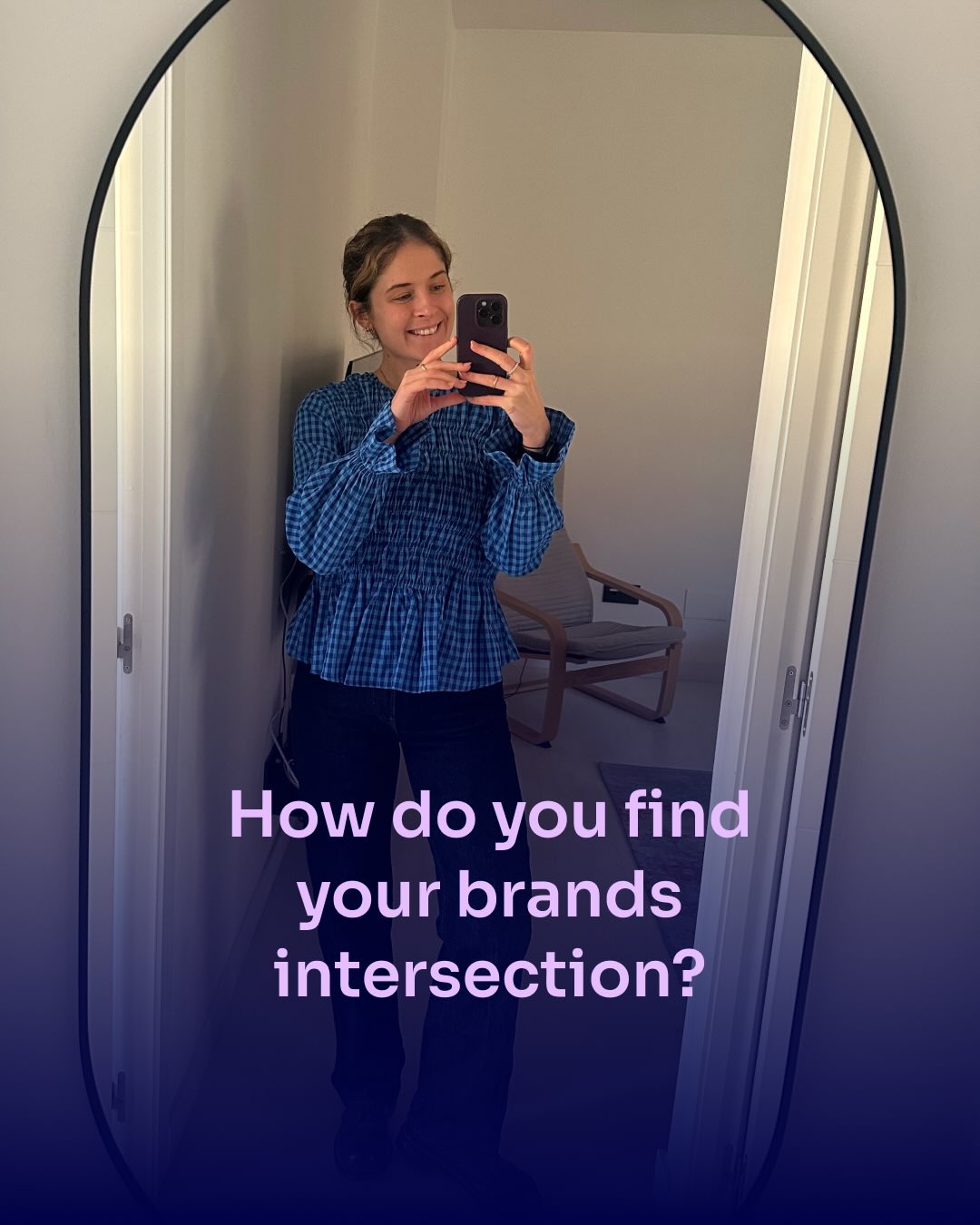 I’ve spoken about how finding your intersection is more important than finding your niche, but how can you know what your intersection is?
Generally, I recommend clients look to two or three things they uniquely bring together to create a new space that they own. You can bring together more, but normally three is the maximum sweet spot for what can remain clear and memorable.
It’s best when those are a combination of:
1️⃣ What you do: whatever category it is you’re trying to sell, you need to be known for. If you’re bringing two different categories together, it could be the two things you do.
2️⃣ What you believe in: Only have this if it’s something you’re really going to stick with and consistently talk about. Advocating for it beyond just following the best practice yourself. It could be a way of working, a way of life, making change in an area you’re passionate about.
3️⃣ How you show up: This is where you can really stand out. Lots of brands target humour but that is a tricky one to get right (although Aldi, RyanAir, Duolingo do a great job). This should be a style that comes naturally to you.
Don’t squeeze yourself into a niche, but build your brand at the intersection of ideas only you naturally bring together.