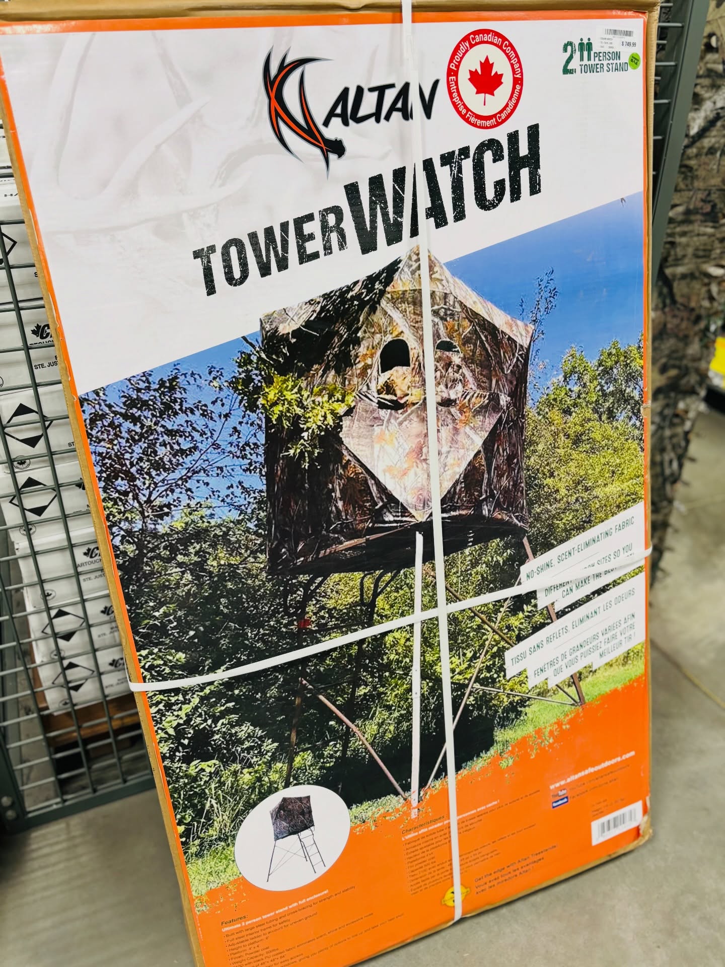 There are no large trees nearby??? That’s not a problem...