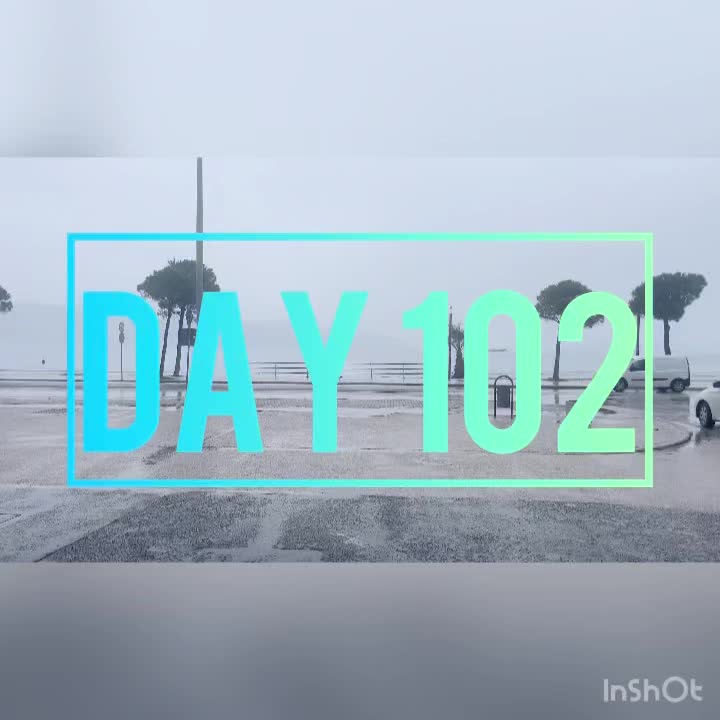 Day 102
🌧️71°/56°
It rained,or looked like it would rain, almost all day. We went to Arjoli for brioche & coffees. They were the size of our heads, again. They are my favorite brioche of all the cafes, the lamination is the crispiest, & cream filling is the best! Doesn’t hurt their barista knows what she’s doing too! When we got home, we spent a bit plotting out our plan & making reservations for our next trip to Italy! In September we will fly to Verona, explore the Dolomites ⛰️, & then head to Venice 🛶! Both in my top 5 list for Italy!!! We are pumped. I used that win, to help motivate me to give the stinky pumpkin a bath, & then we worked a while. For dinner we strolled down to Happy Pizza. I got my favorite, the “white chicken”, & Philly tried the “spicy” (siracha mayo & spicy Italian sausage). Delish. We both got drinks & our bill was about $12. I keep telling him I’m going to start a petition for them do a crab Rangoon or even just an Asian chicken one with sweet chili sauce…with that sesame crust, it would be the PERFECT pairing. I worry about the dogs as it gets busier, what & where they go when it gets so full on the Lungomarë with visitors. I hope they’ll manage ok. There are a lot of people looking out for them, but they are still very much on their own. It tugs on my heart, more than is probably healthy. I send them love every time I see them or think of them ♥️
🪿🍕🪿
#sillygoosesonly #vlorë #albania