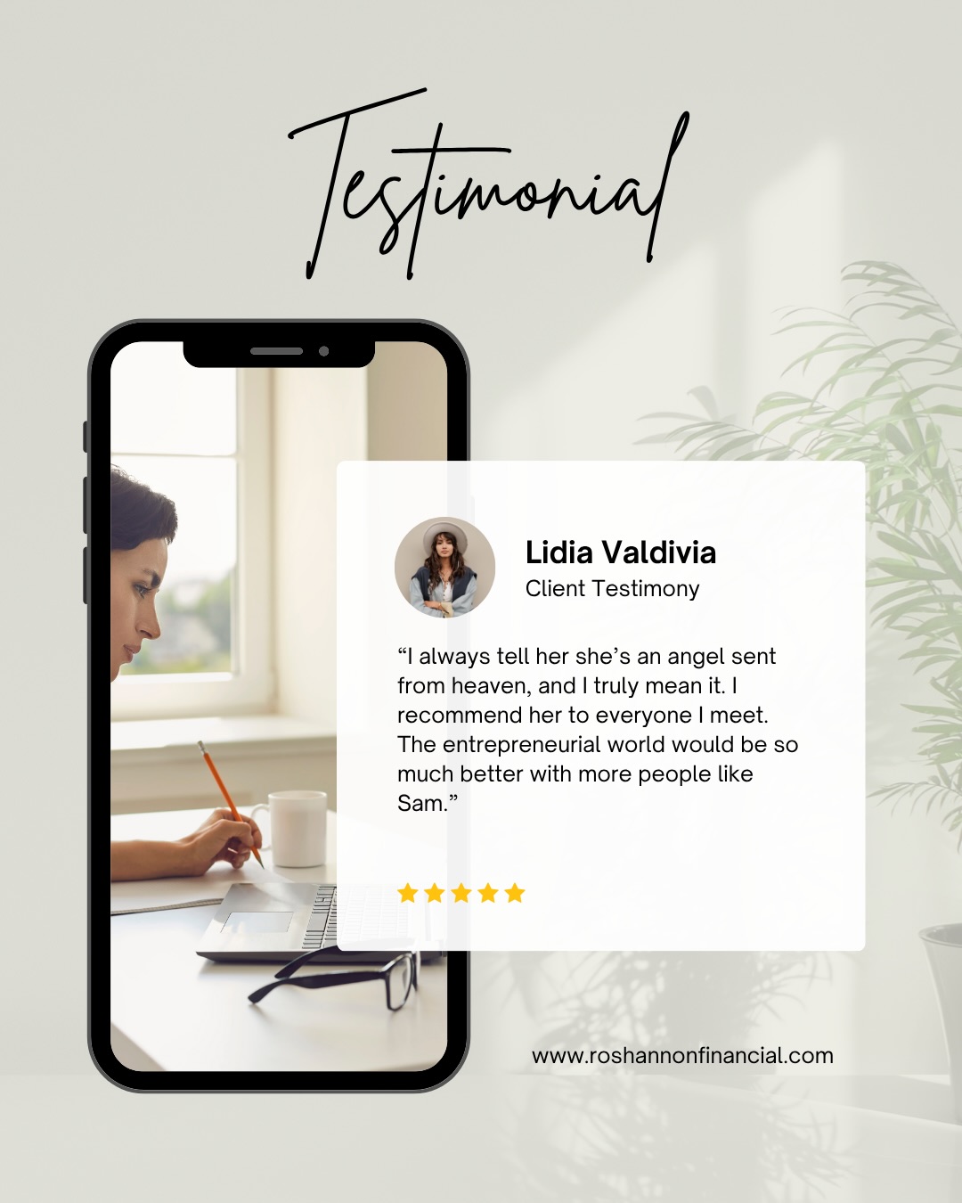 If there’s one thing about me, it’s that I go ALL IN on your business 🤍
So grateful for this amazing testimony! Thank you so much Lidia!! We’ve made incredible progress in just 4 months of working together, and this is only the beginning. #4.8m