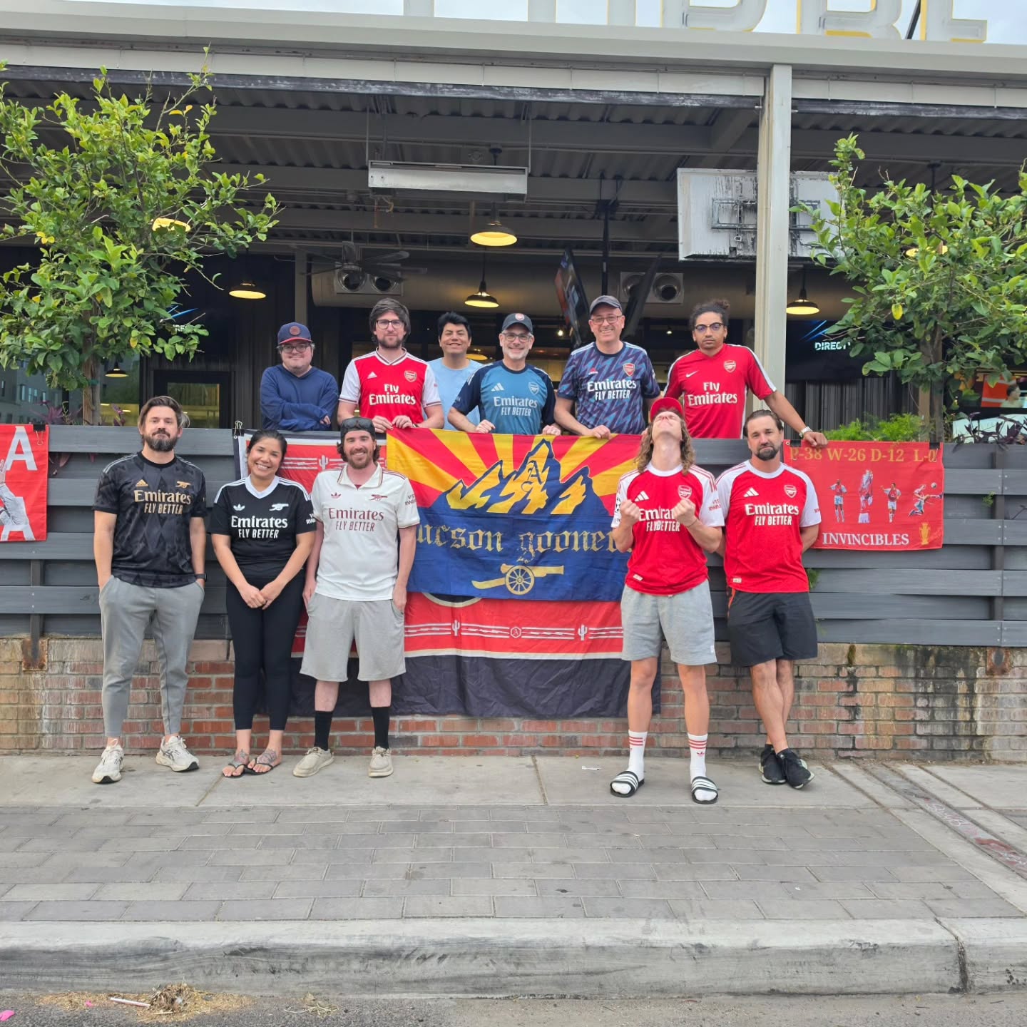 Early morning crew turned up , the first team not so much , "we go again"