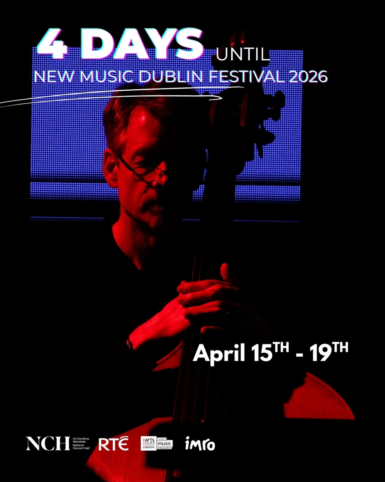 4 DAYS ⚡️
A weekend of bold, boundary-pushing music is almost here.
Join us - tickets via link in bio. #NMD2026